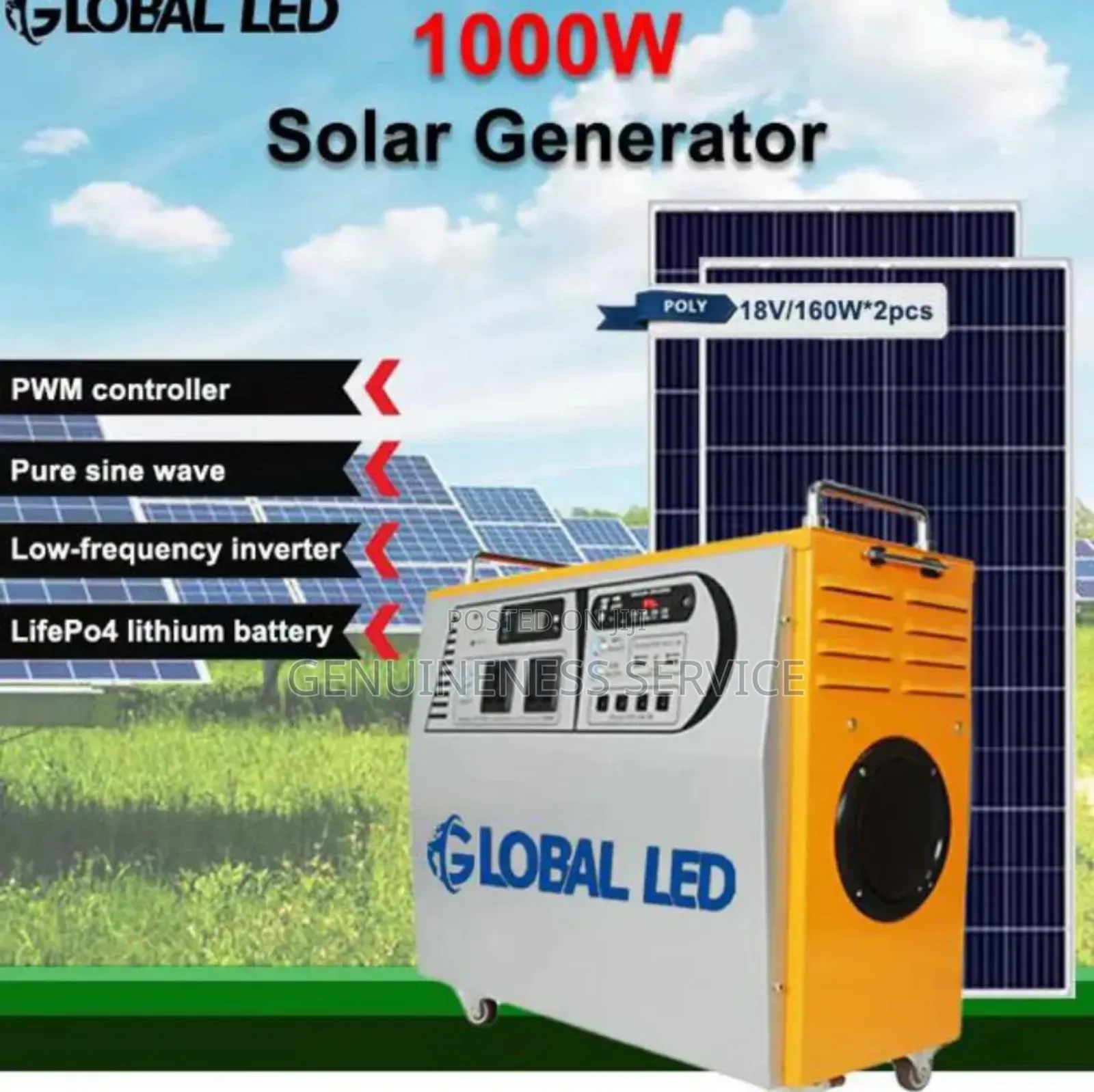 1000watt Solar Generator