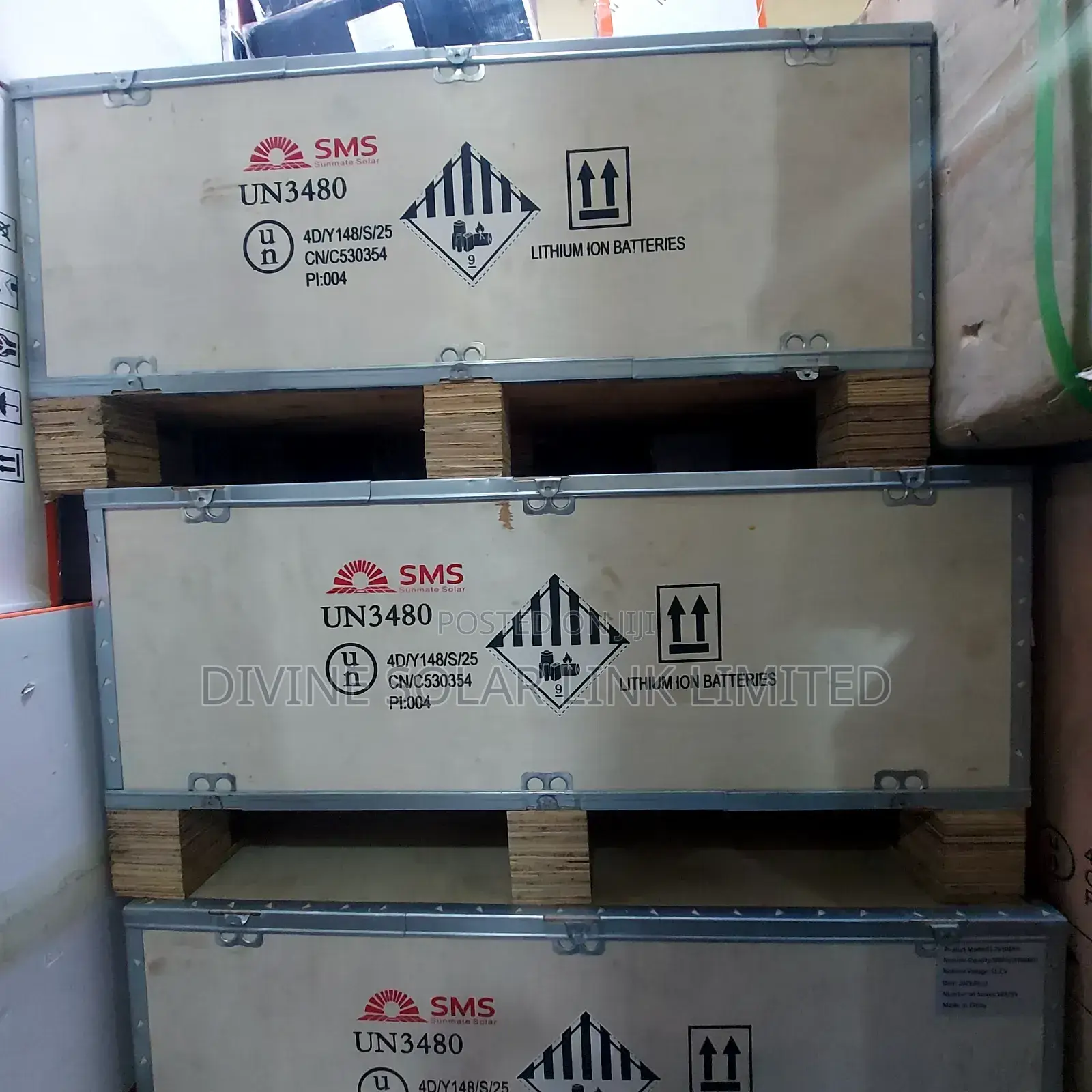 SMS 15kwh 48v Lithium Battery