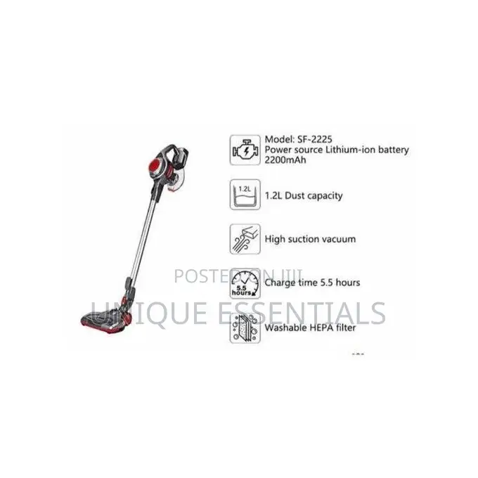 2 - In - 1 Rechargeable Cordless Handheld Vacuum Cleaner