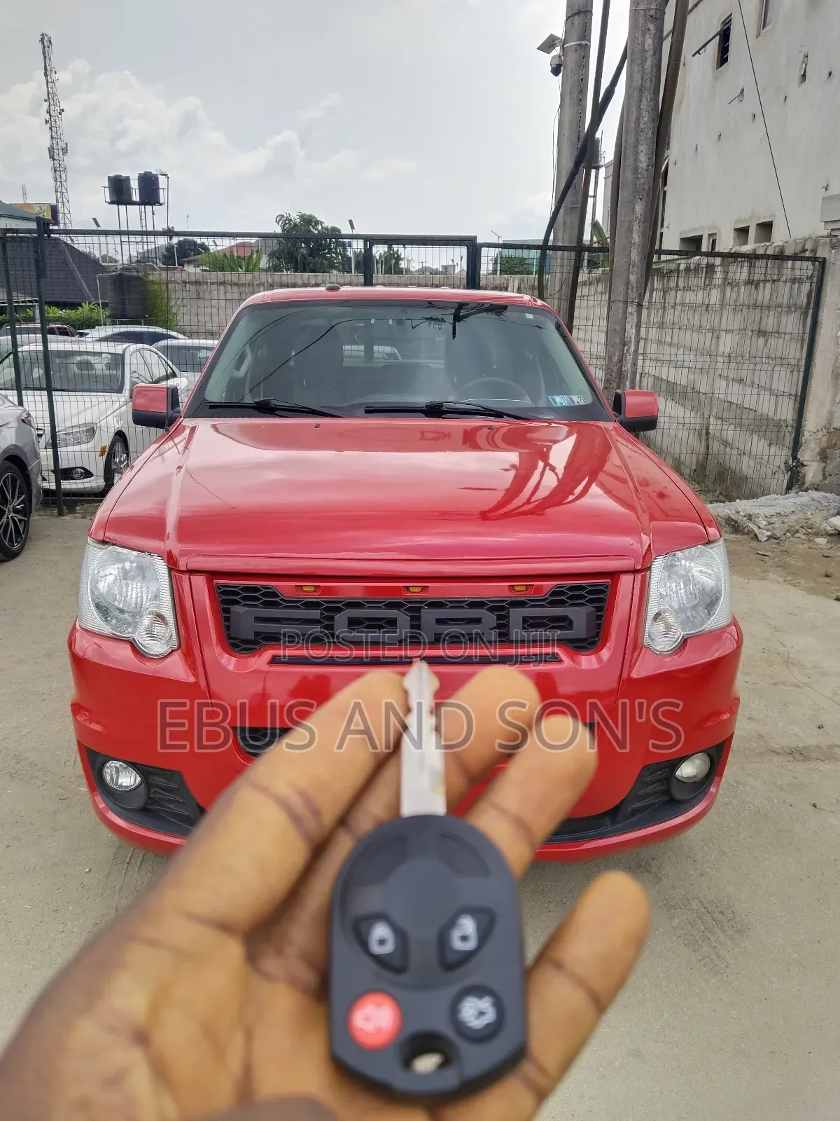 Ford Explorer 2010 Red