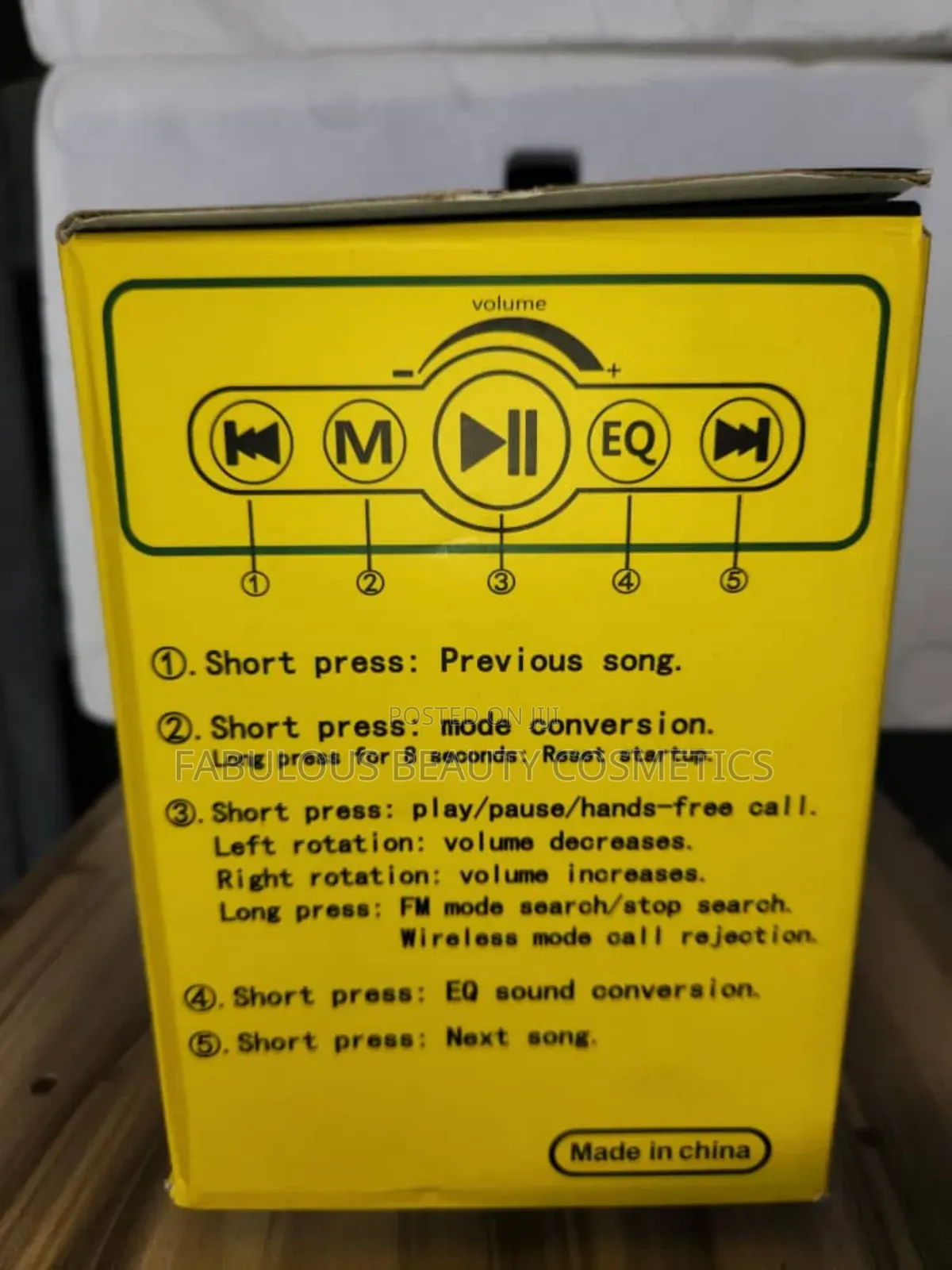 Boombest Bluetooth Speaker -Ln-5016bt