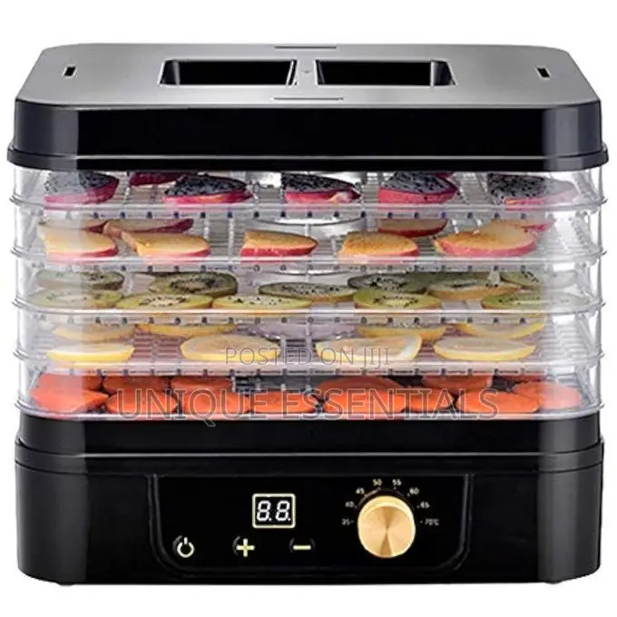 5 Trays Food Dryer Dehydrator With Digital Timer Temperature Control