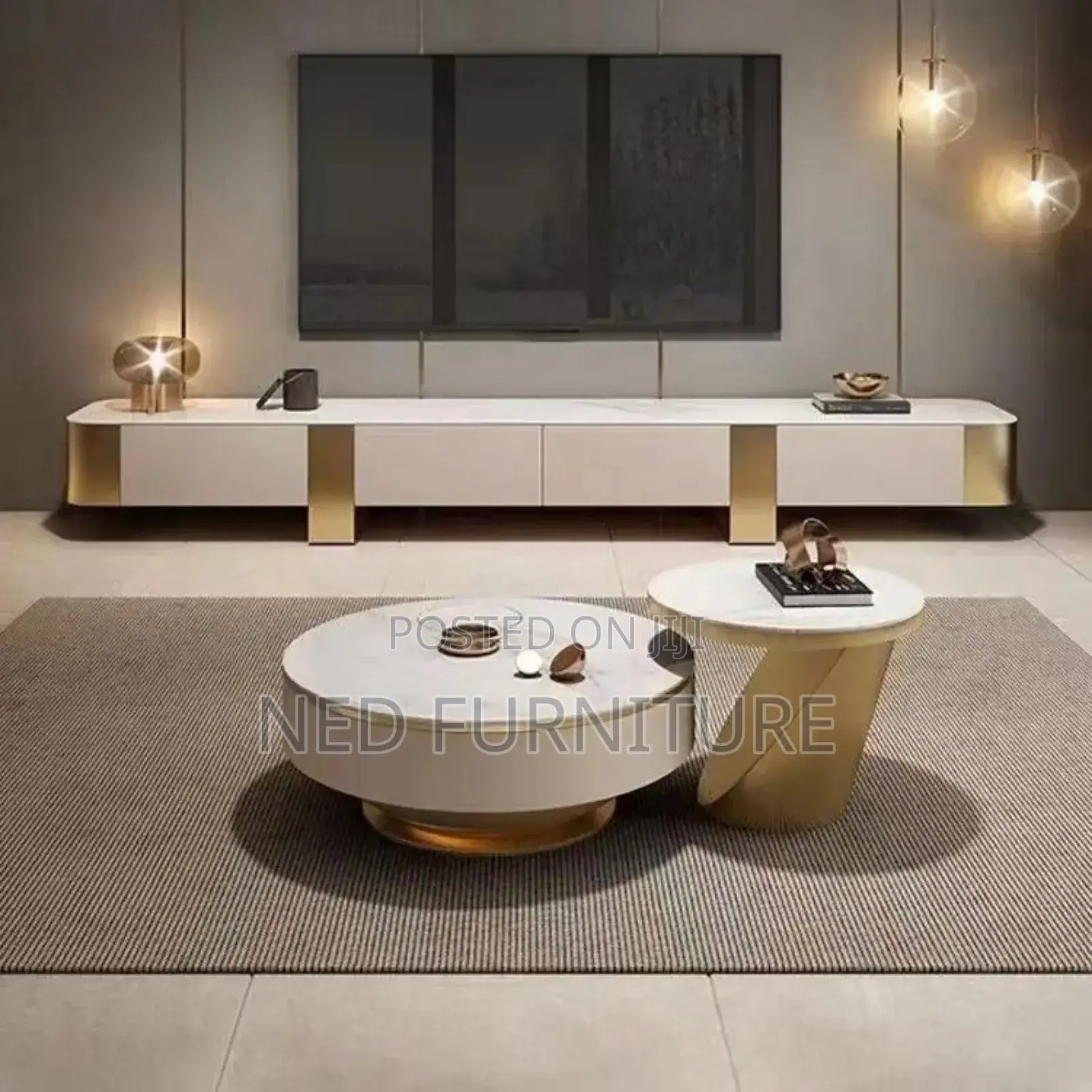 Quality Marble Top Center Table