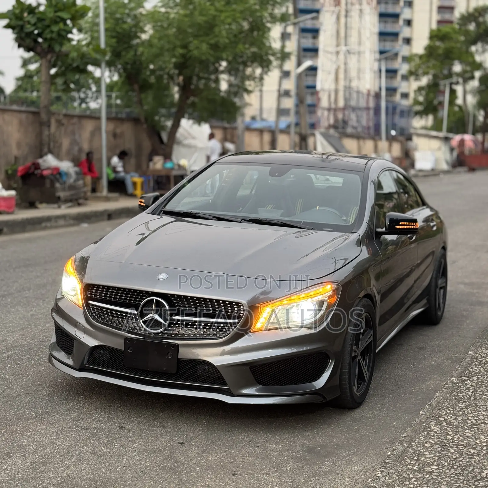 Mercedes-Benz CLA-Class CLA 250 4MATIC Sedan 2014 Gray