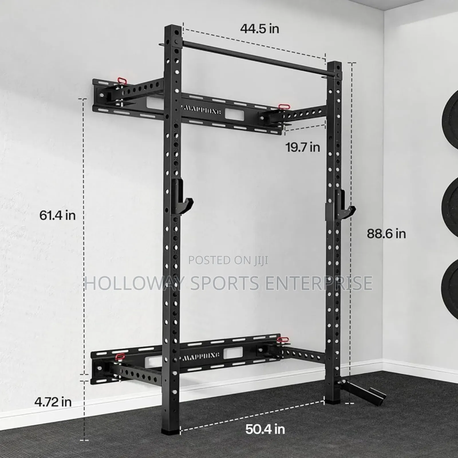 Commercial Wall Squat Rack
