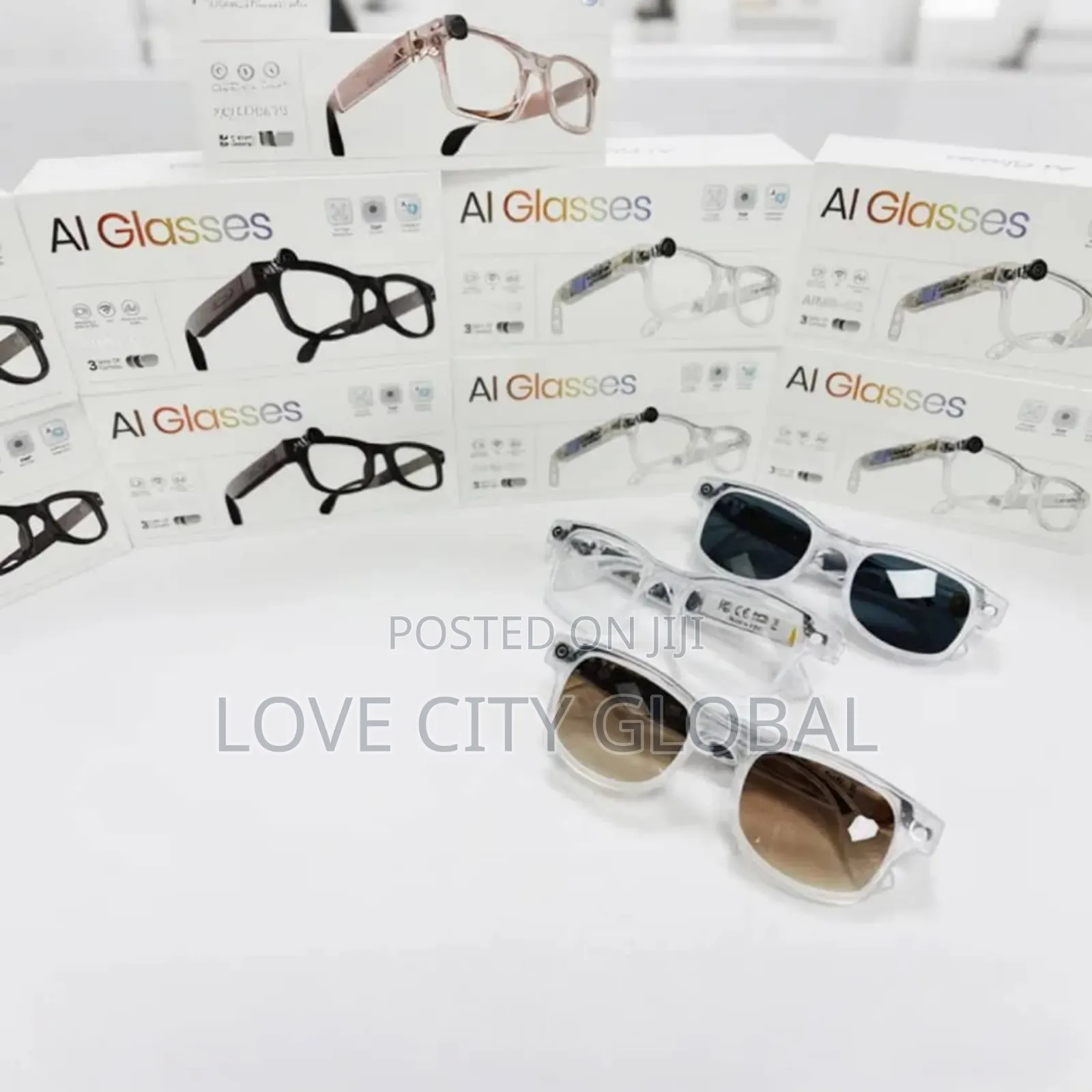 G2 Smart Glass Hd Camera Video Ai Translation Voice Assistant 3 Lens