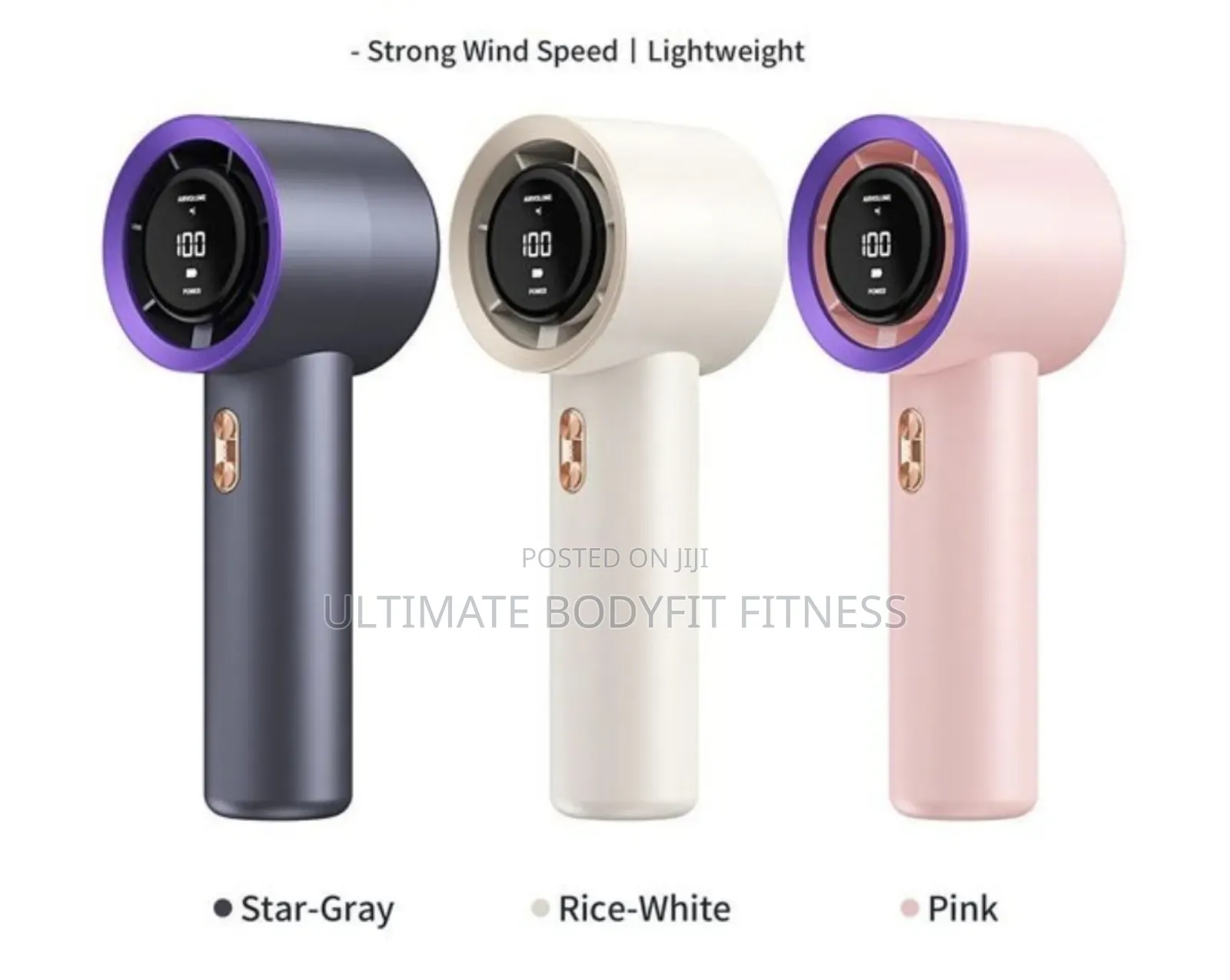 Brand New T-11 Turbo Rechargeable Hand Fan
