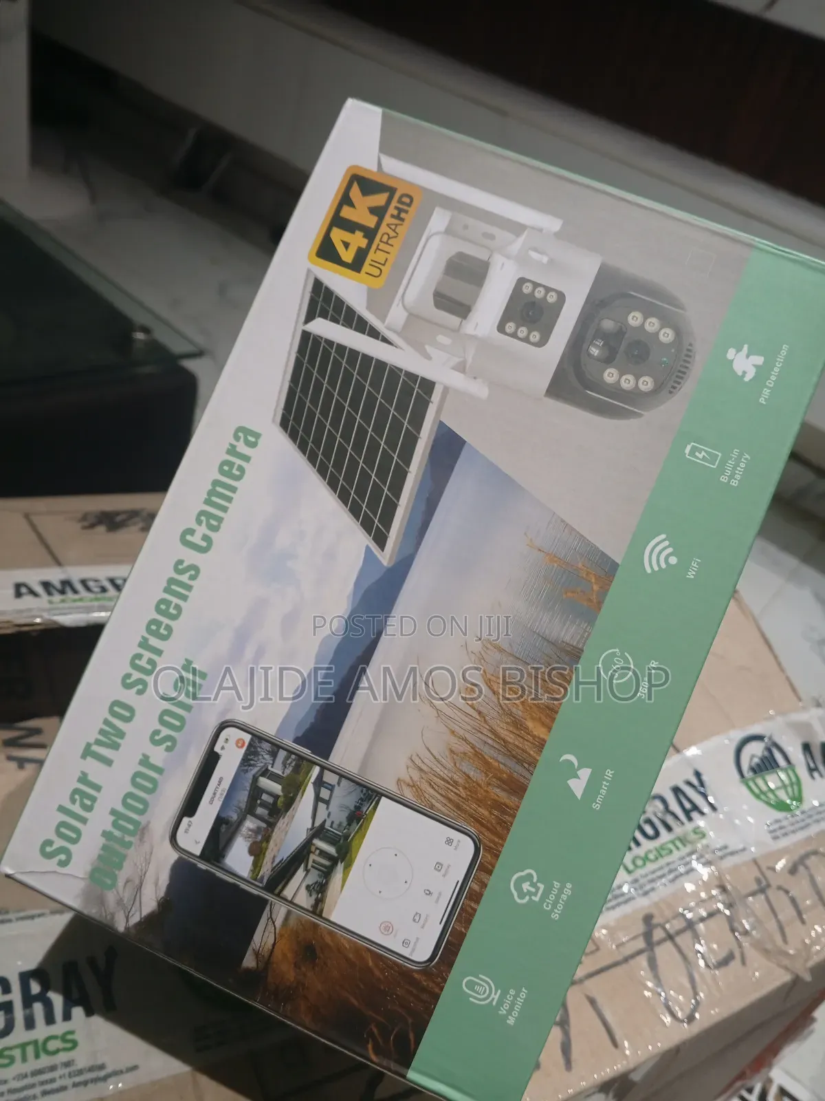 Auto Tracking CCTV Camera, 4g Sim Card, Dual Camera