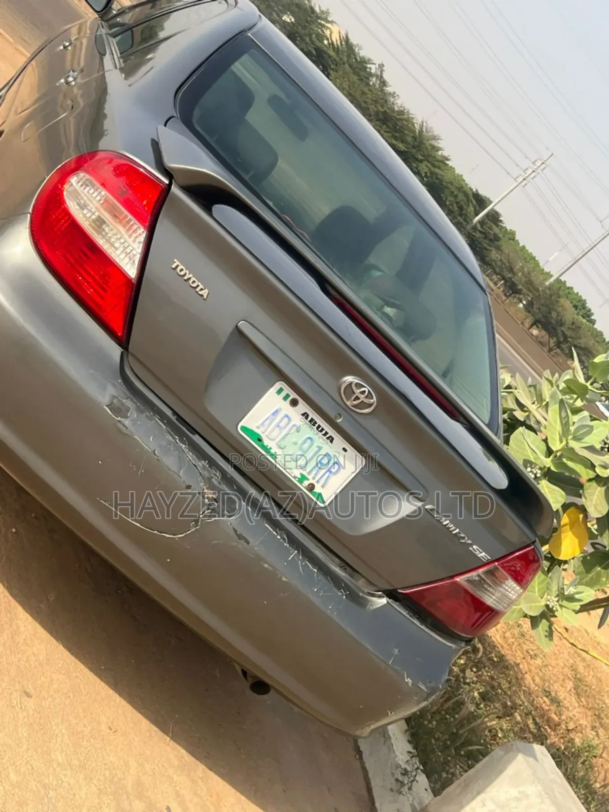 Toyota Camry SE 4dr Sedan (2.4L 4cyl 4A) 2004 Gray