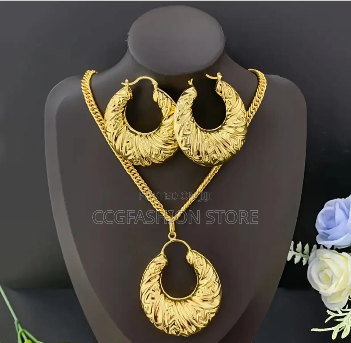 Bold Dubai Jewelry Set
