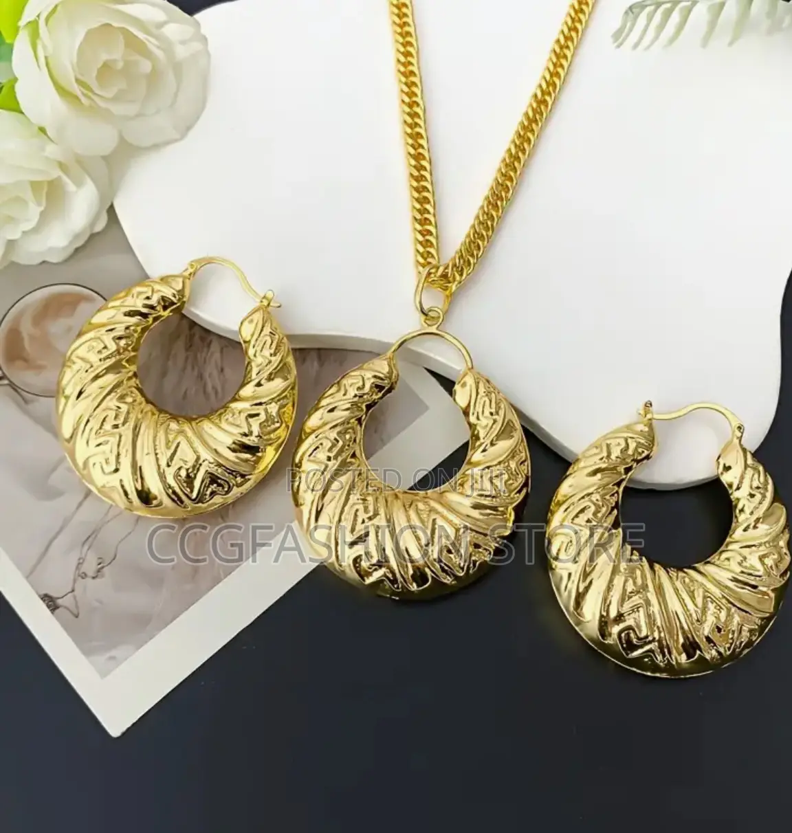 Bold Dubai Jewelry Set