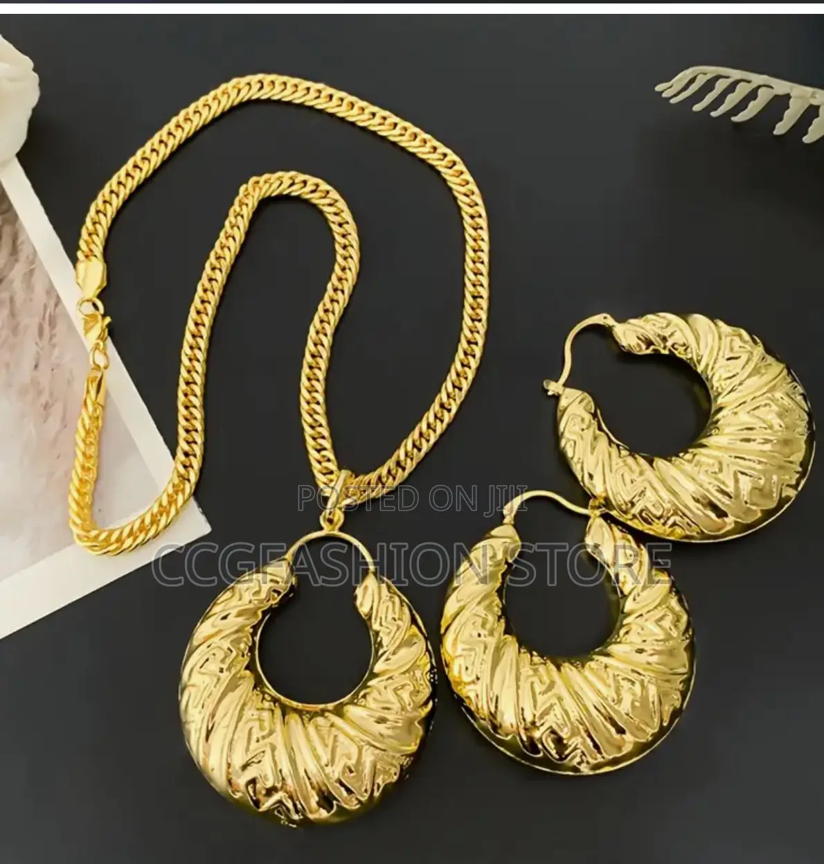 Bold Dubai Jewelry Set