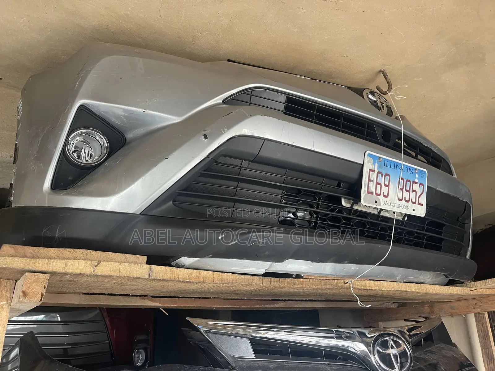 Complete Front Bumper for Toyota Rav 4 2017 Model