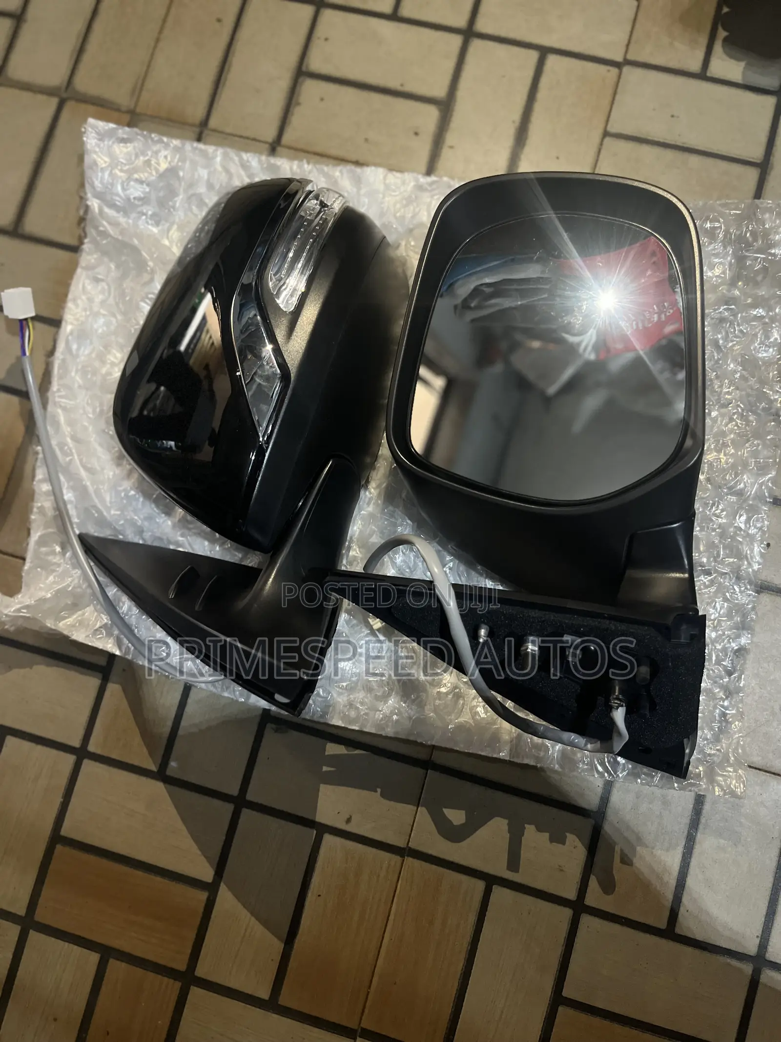 Set of Side Mirror Prado 2018 Automatic Folding