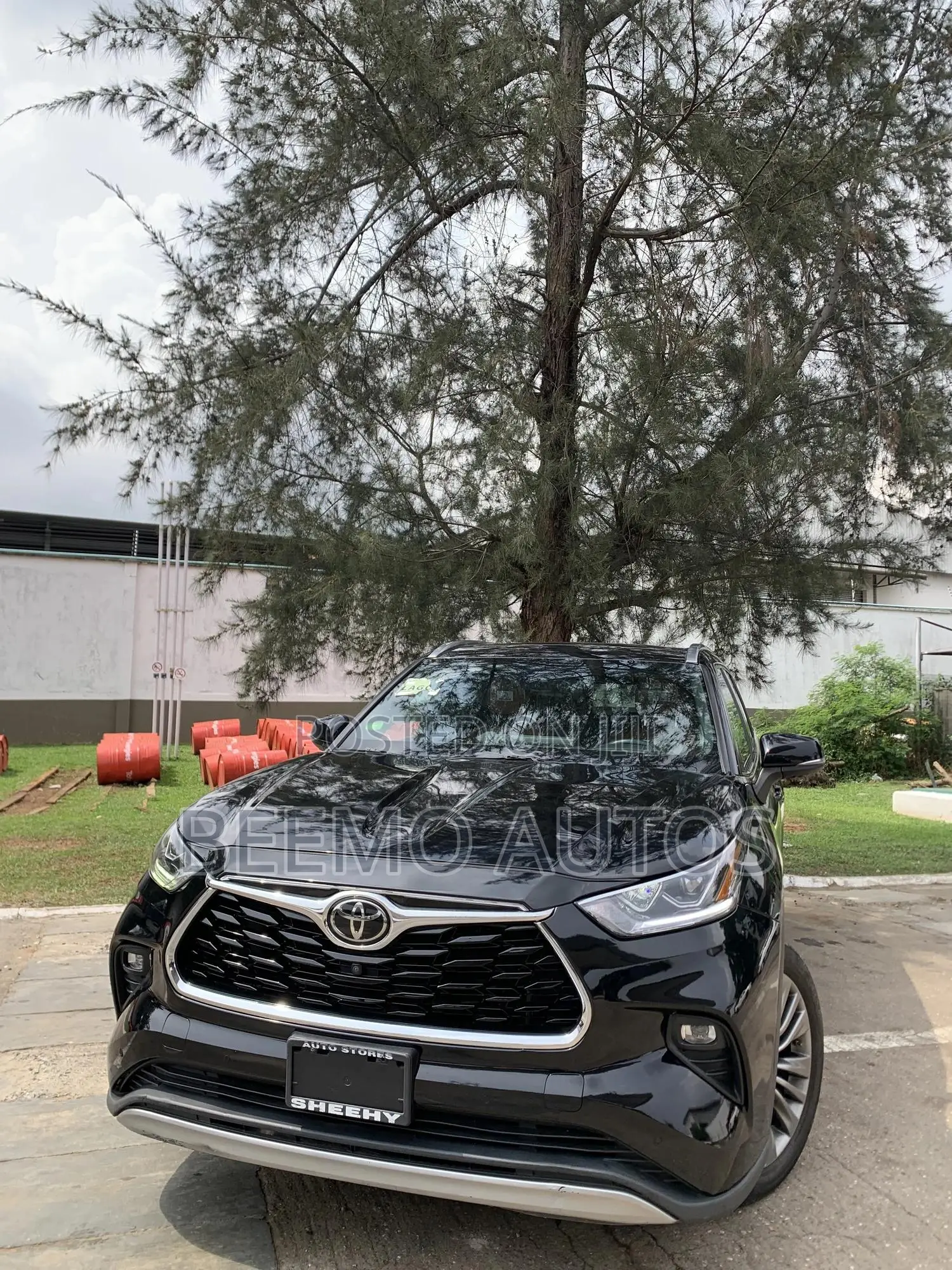 Toyota Highlander Platinum 2021 Black