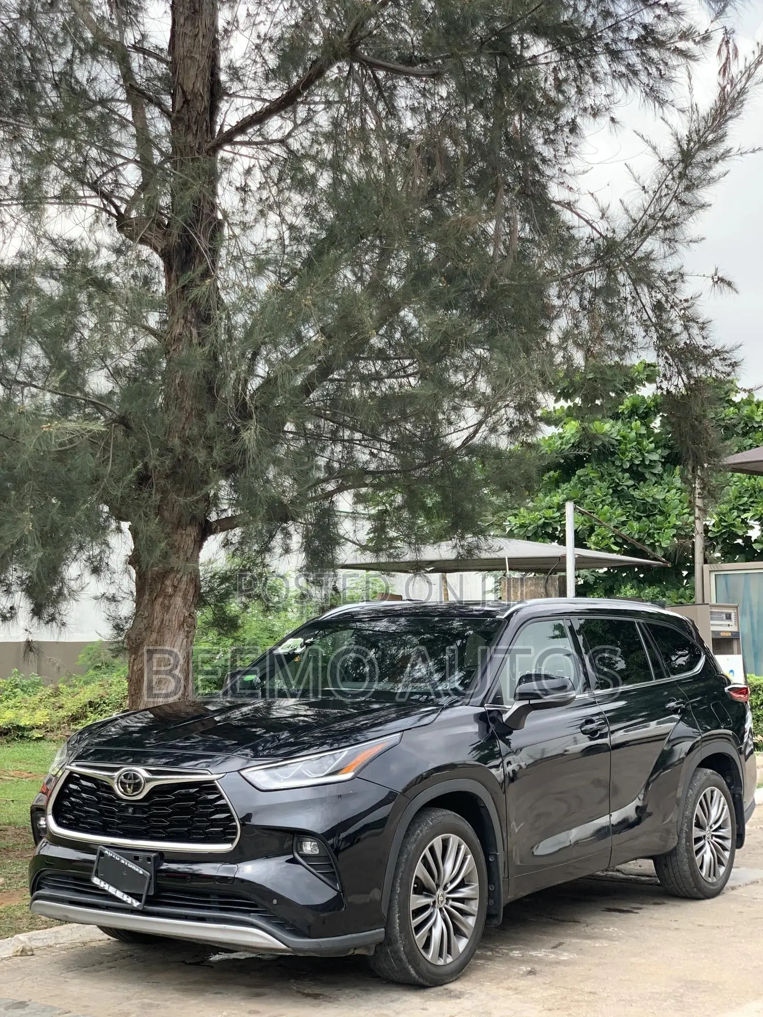 Toyota Highlander Platinum 2021 Black