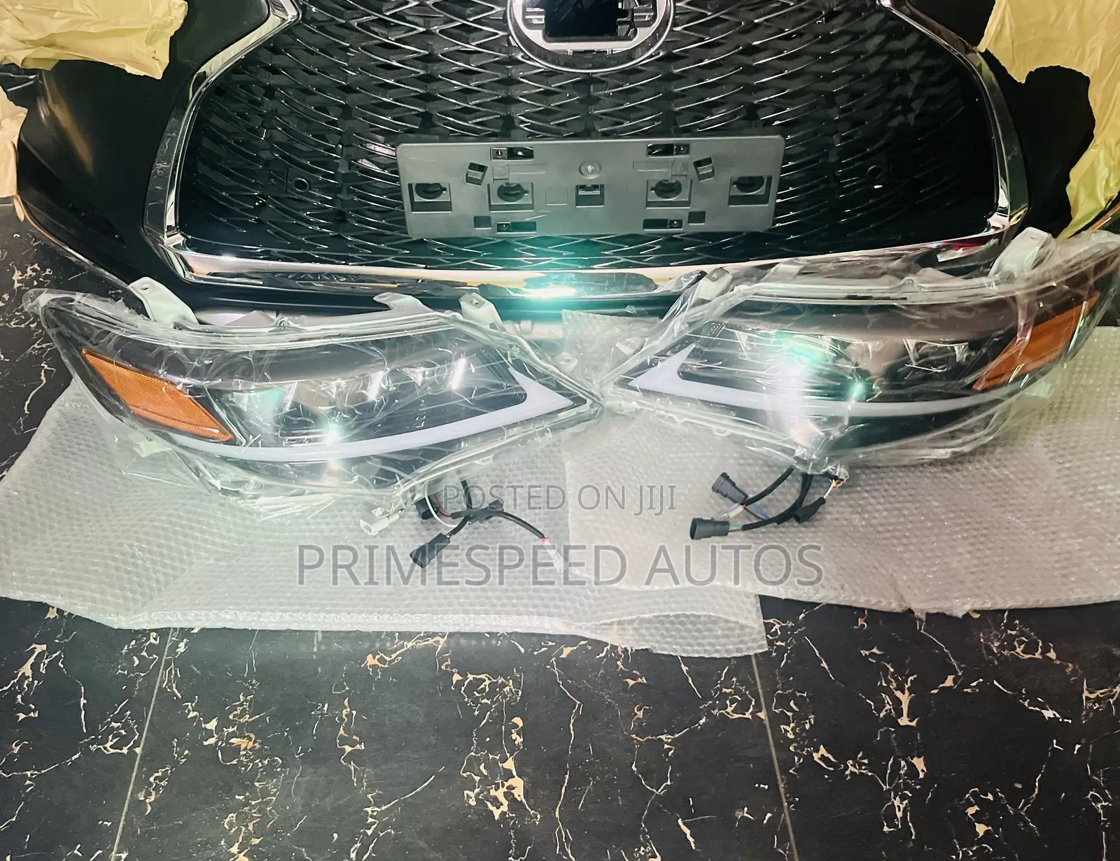 Set of Headlight Camry 2012 Upgrade 3touch