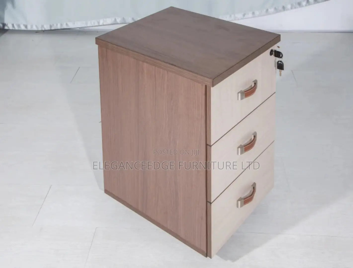 1.6 Meter Executive Office Table With Extension and Side Drawer