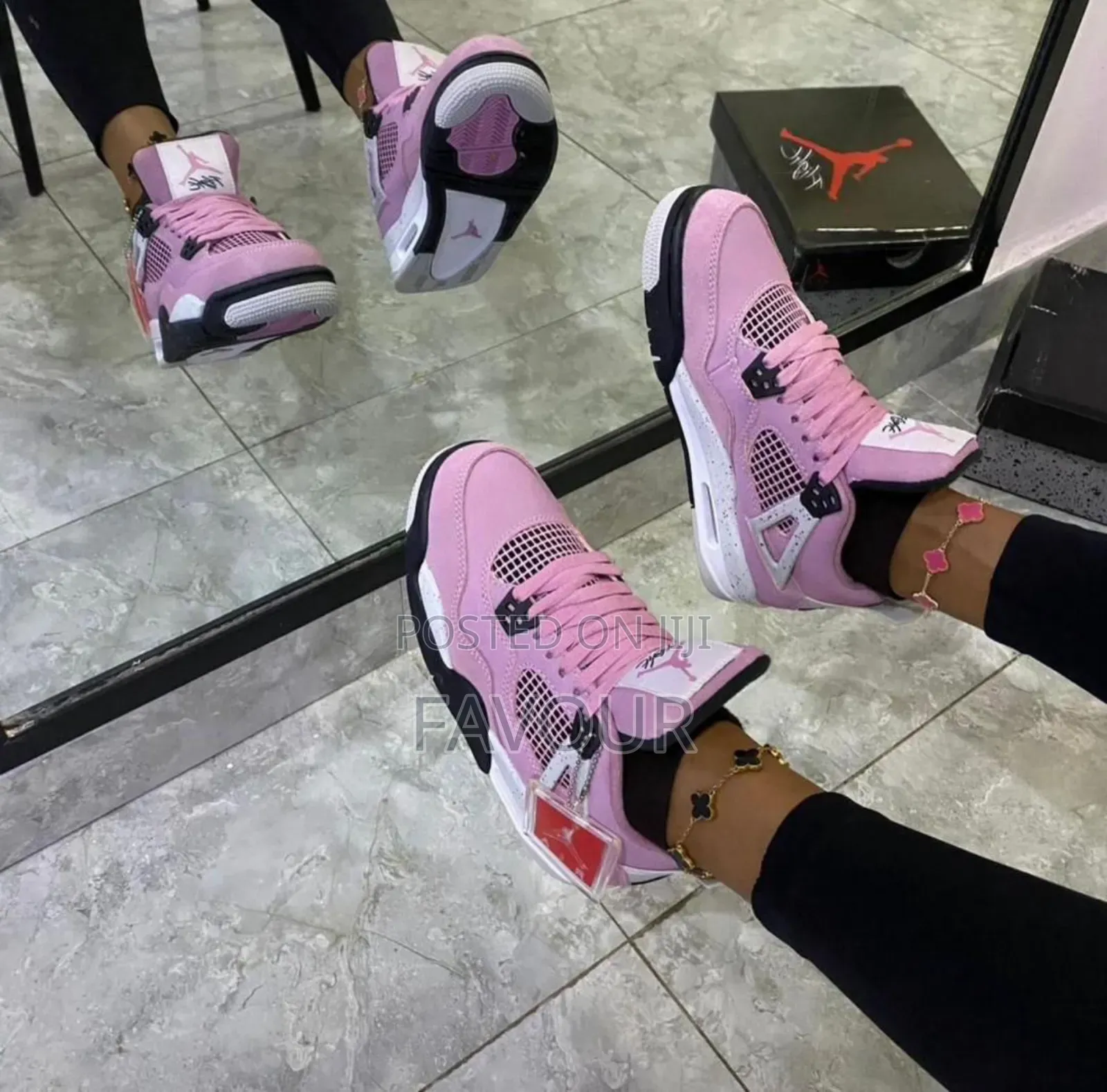 Highquality Jordan 4 Pink Available in Store
