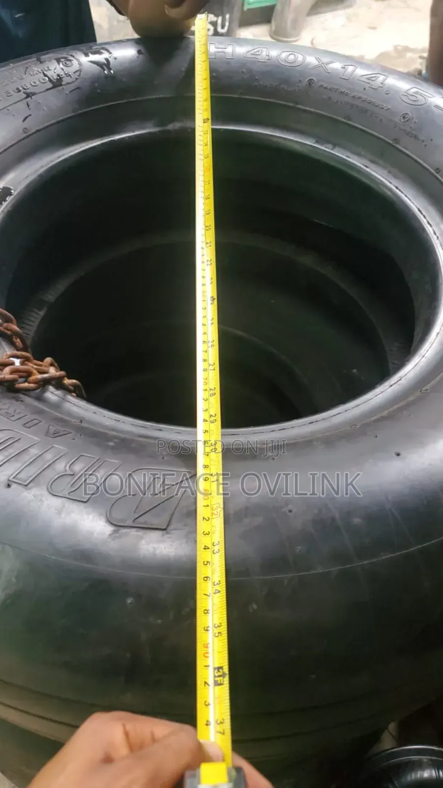 Aircraft Waste Tyre 40×12 ( Various Sizes