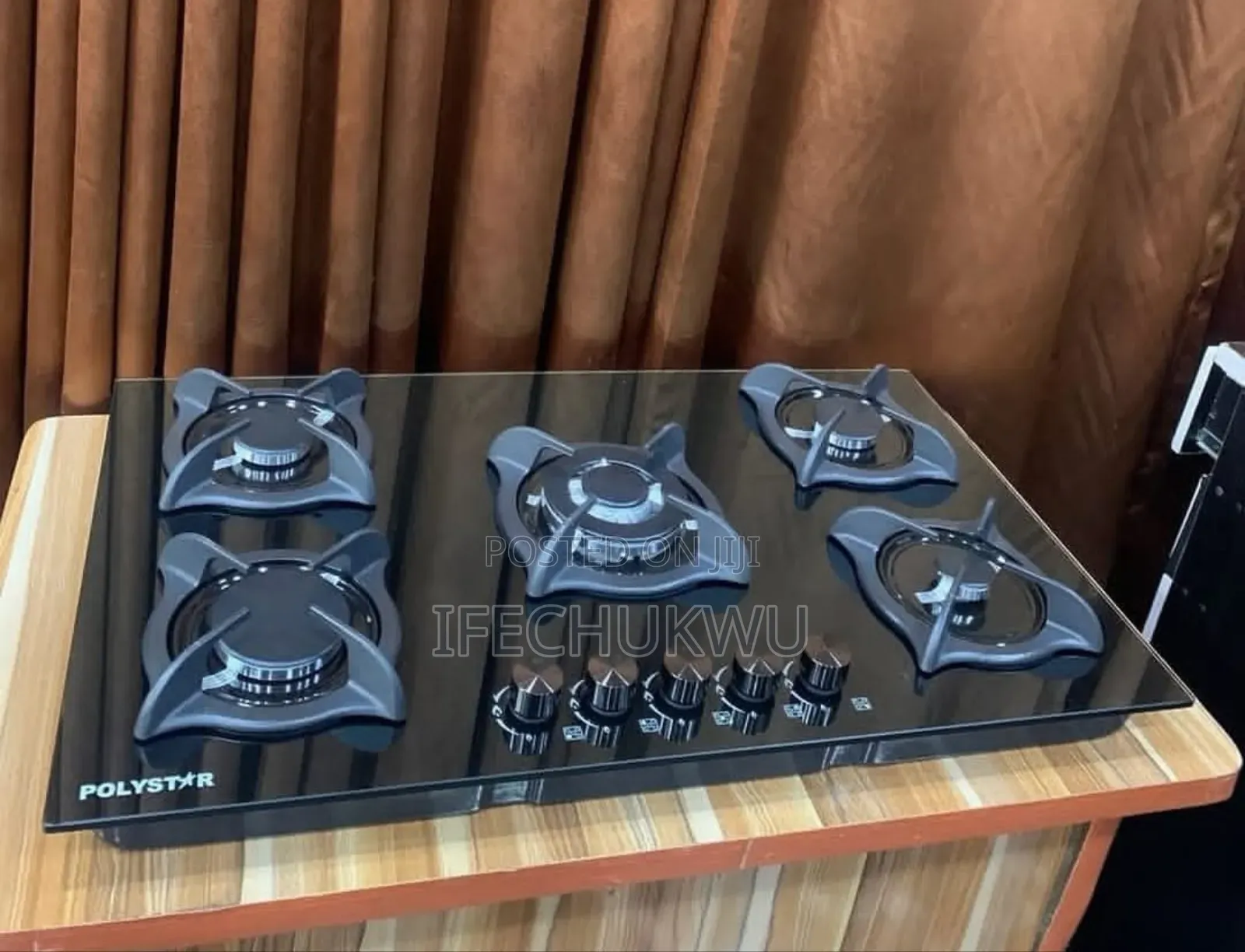 Quality Brand New Polystar Built-in or Table Top 5 Burners Gas Cooker