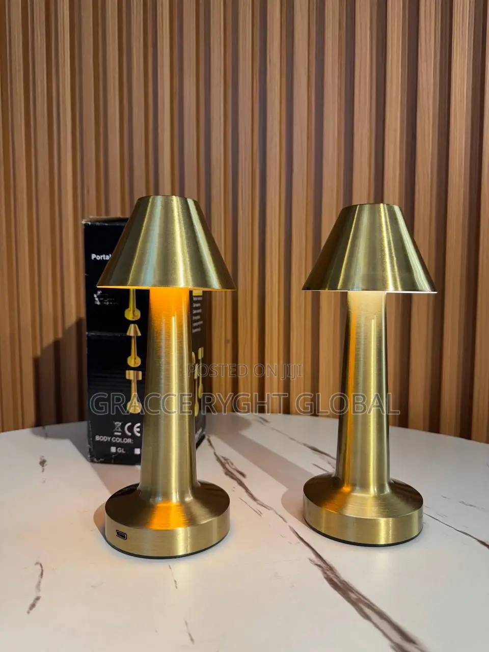 Cordless Small Table Lamp For Bar Restaurant