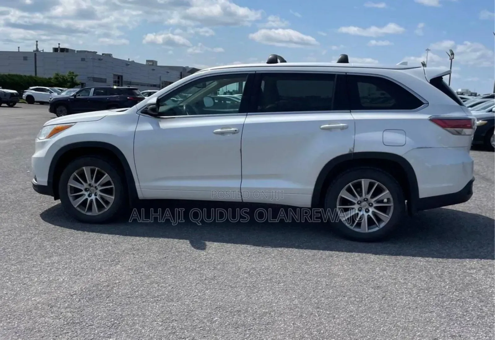 Toyota Highlander LE Plus V6 4x2 (3.5L 6cyl 6A) 2016 White