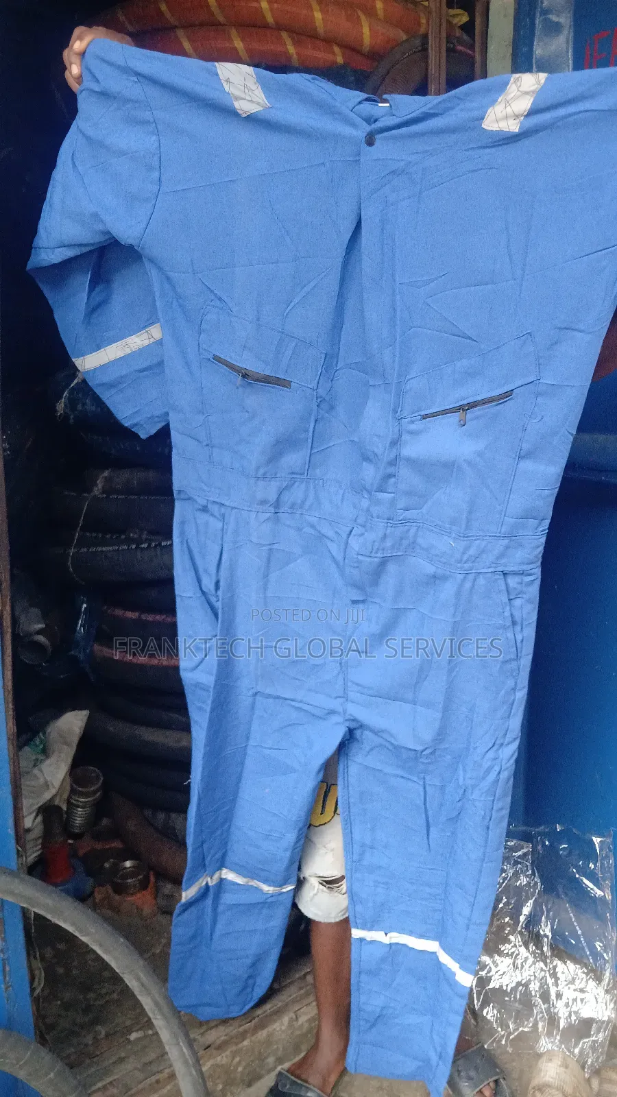 Coverall Sky Blue