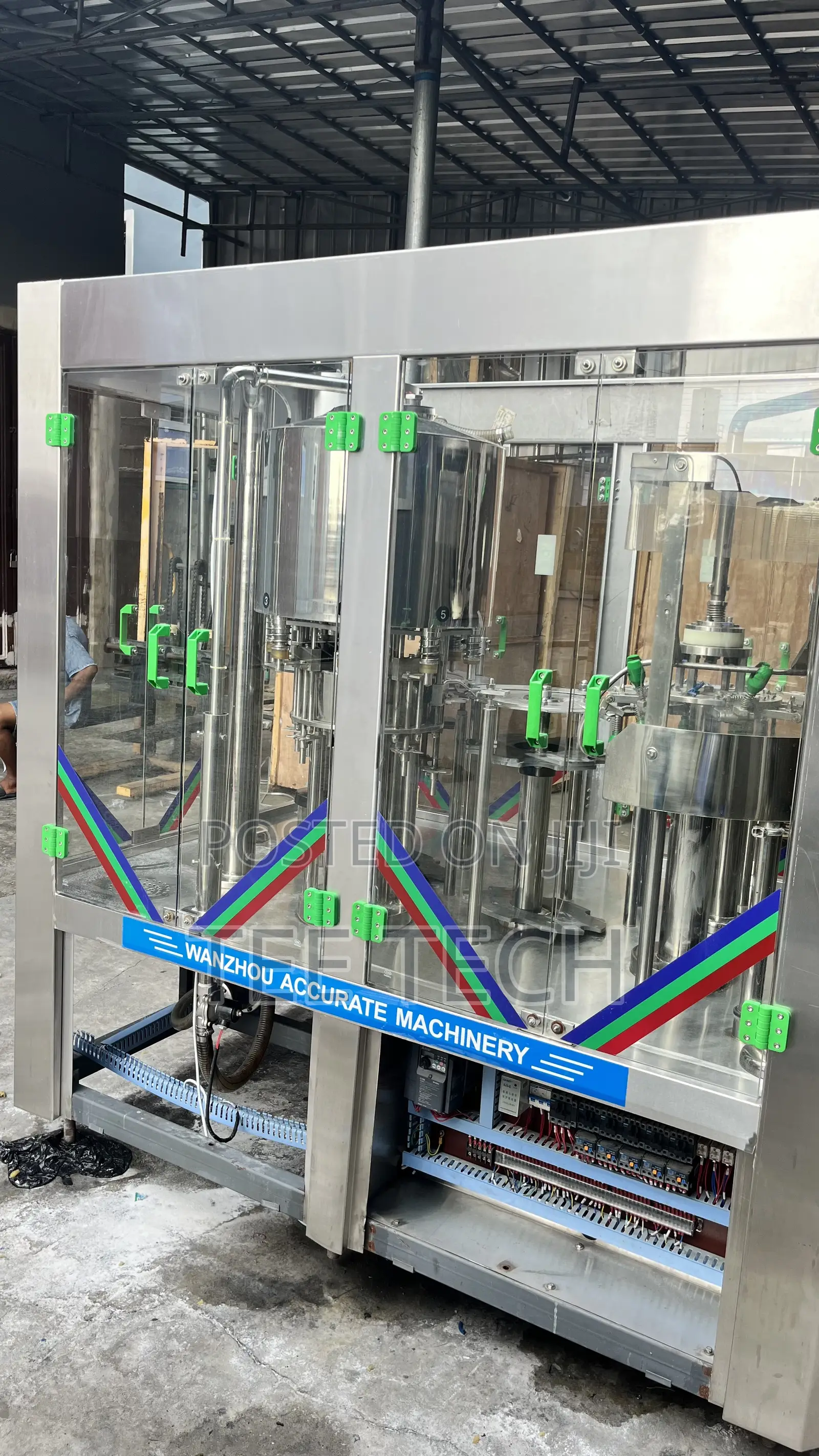 8-8-3 Monoblock Washing Filling and Capping Bottle Water Machine