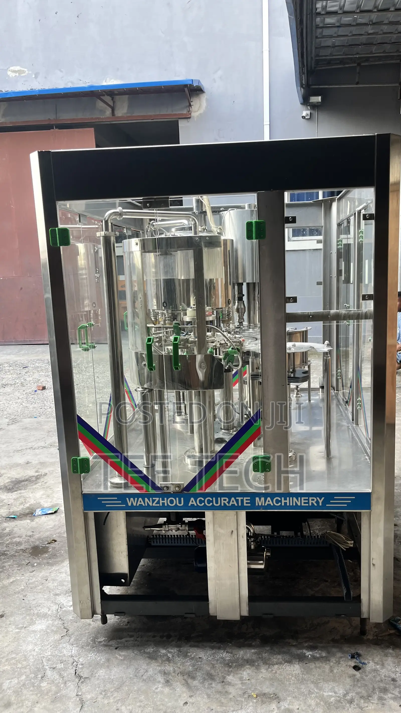 8-8-3 Monoblock Washing Filling and Capping Bottle Water Machine