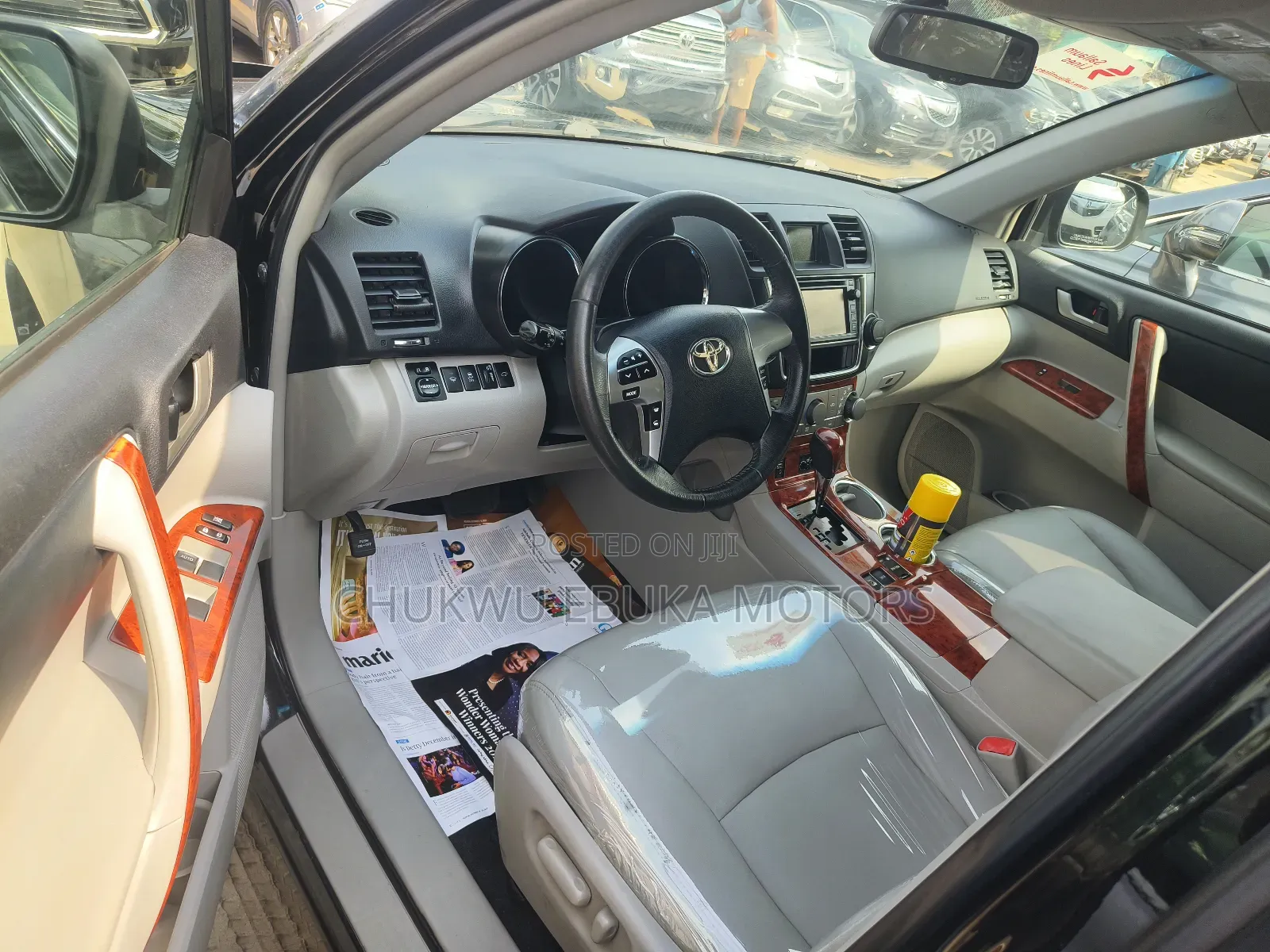 Toyota Highlander Limited 3.5L 2WD 2013 Black