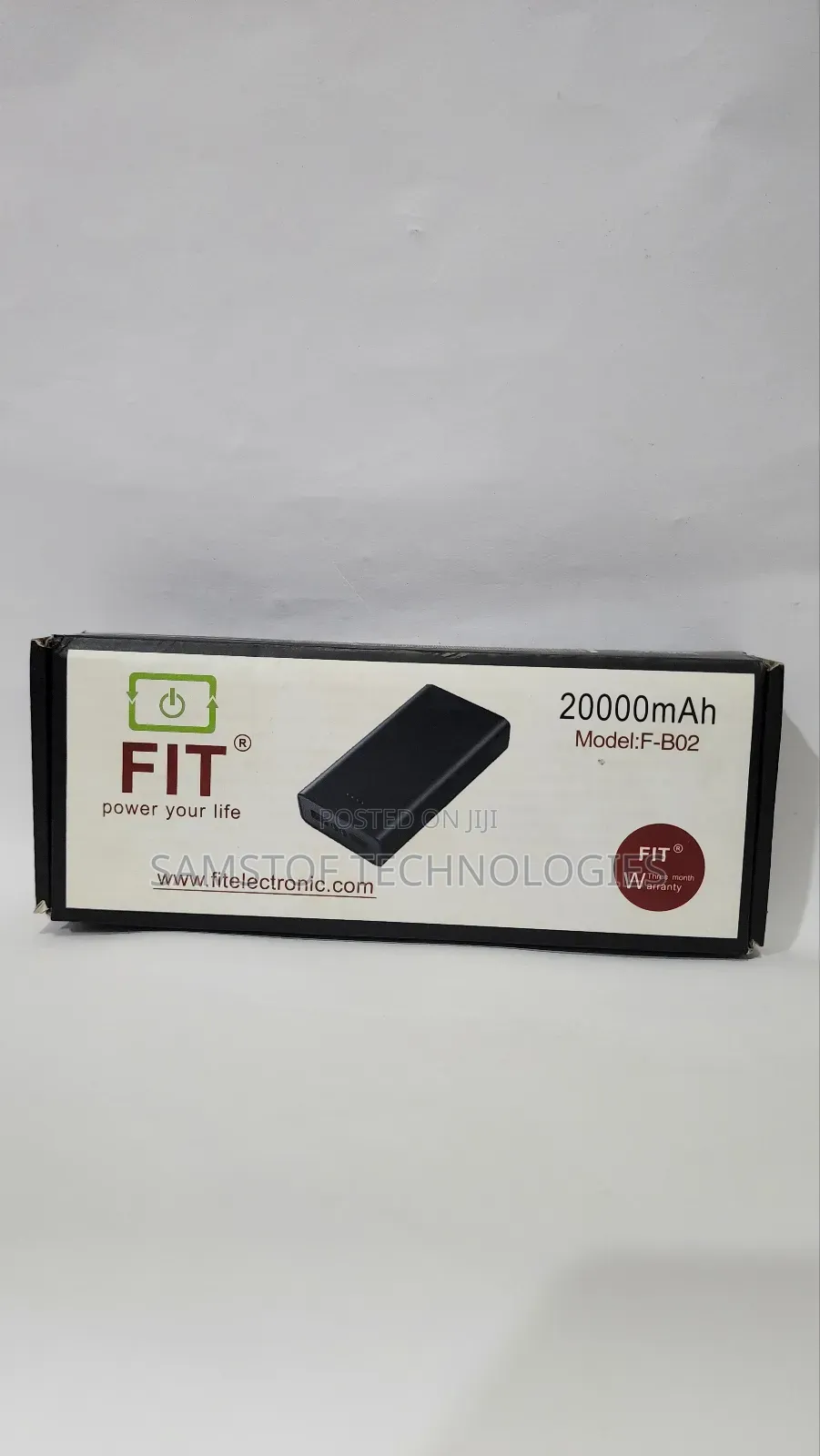 Fit Power Bank 20000mah Model:F-b02.