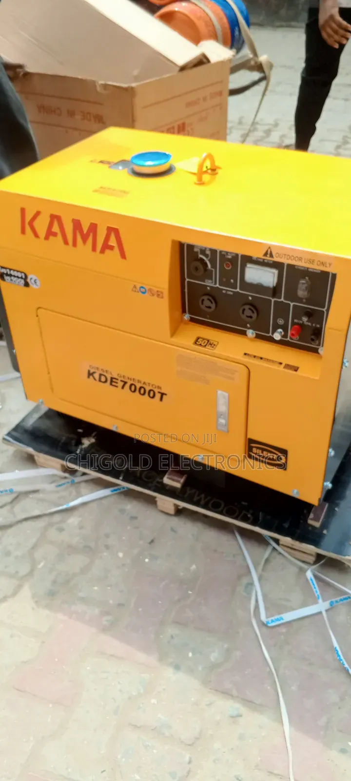 Original Kama Diesel Generator 100% Copper Coin 8 Kva