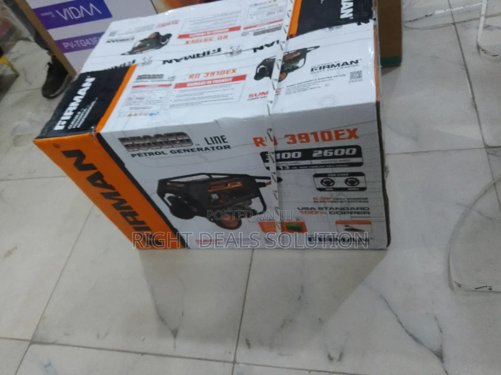 Firman Rd3910ex 3.1kva Heavy-Duty Generator