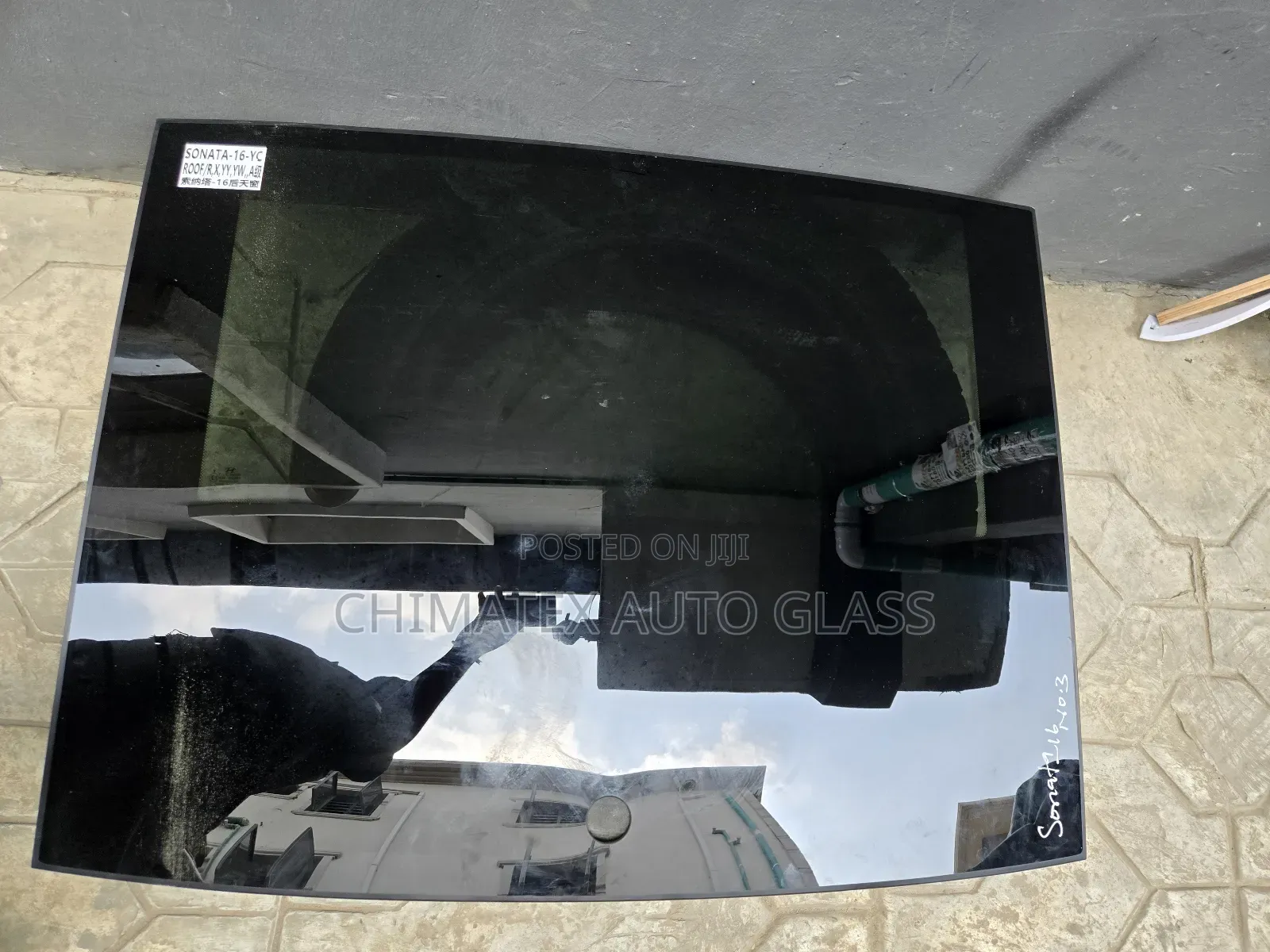 Hyundai Sonata 2016 Back Last Roof Glass Available
