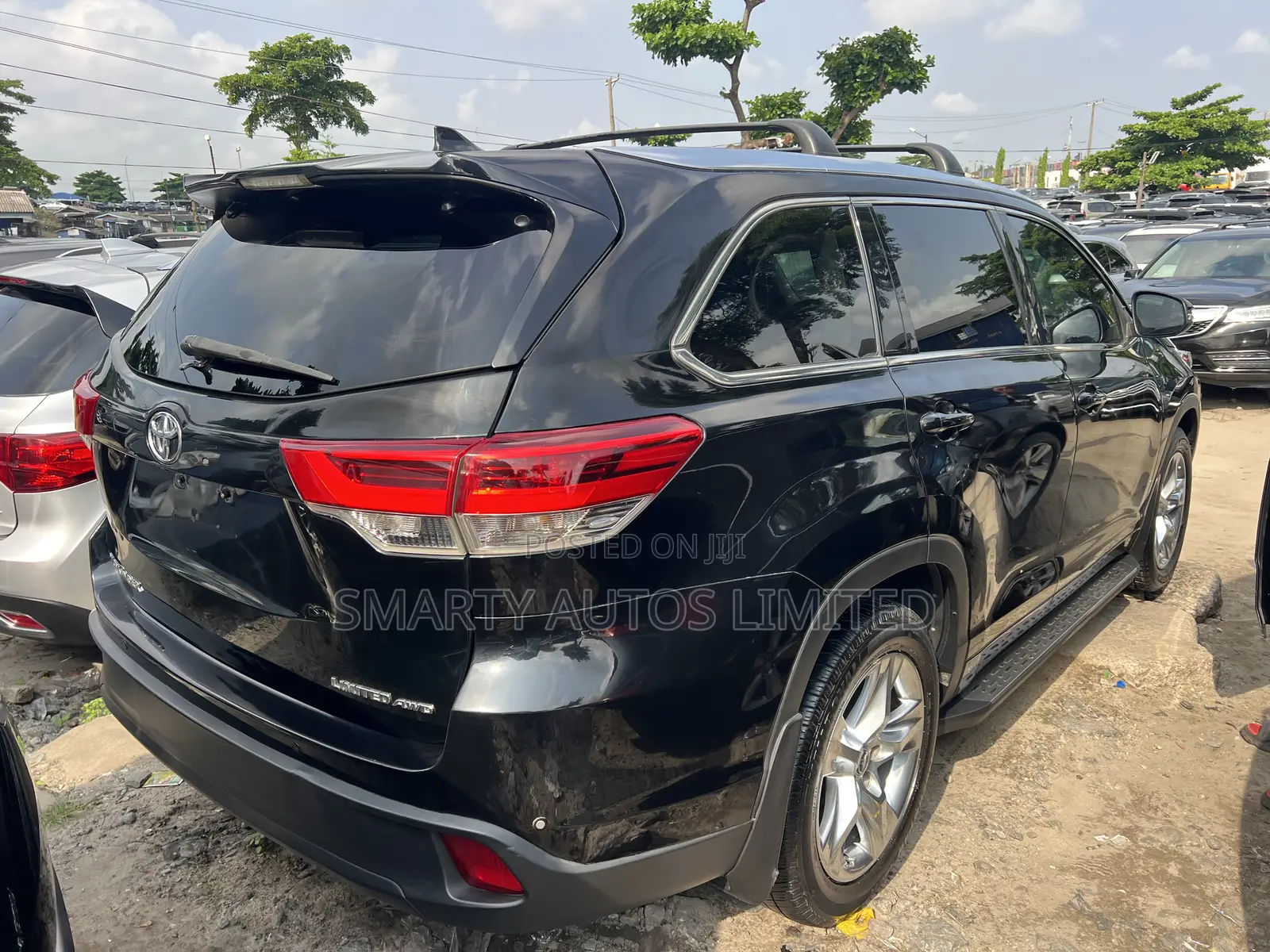 Toyota Highlander Limited Platinum V6 4x4 (3.5L 6cyl 6A) 2016 Black
