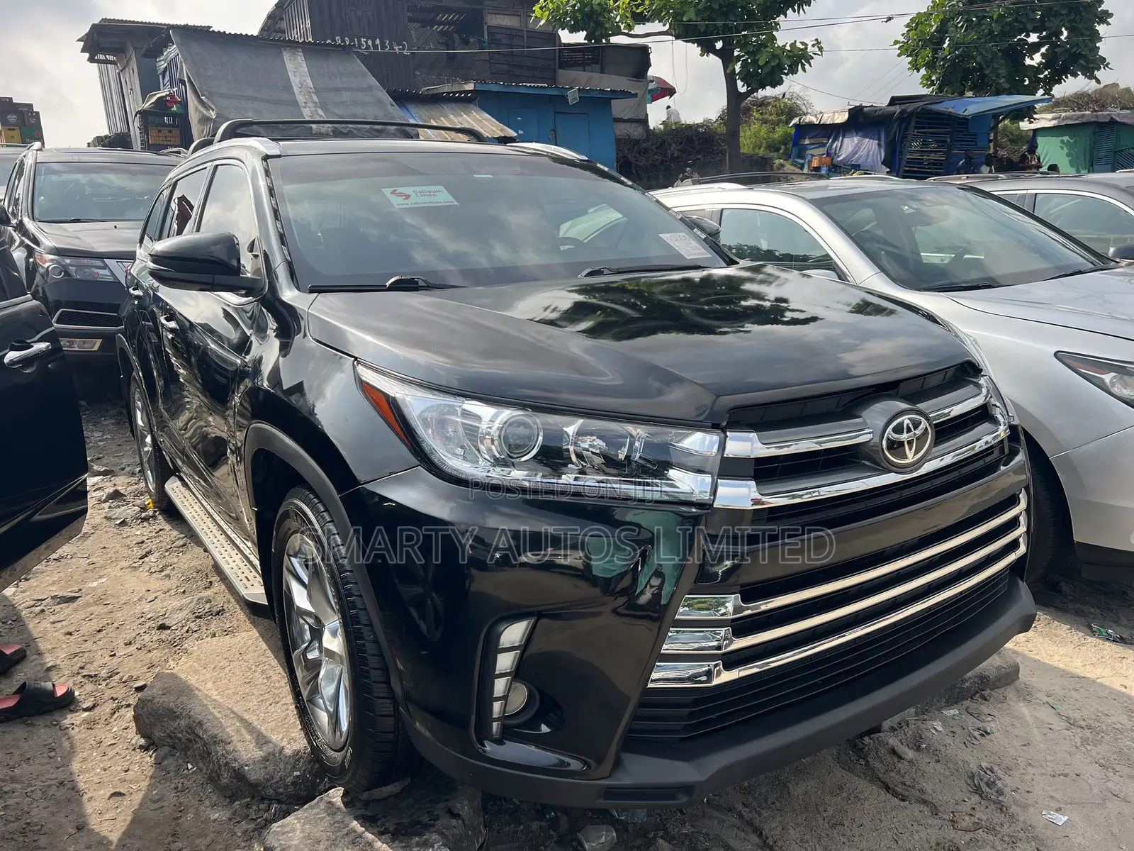 Toyota Highlander Limited Platinum V6 4x4 (3.5L 6cyl 6A) 2016 Black