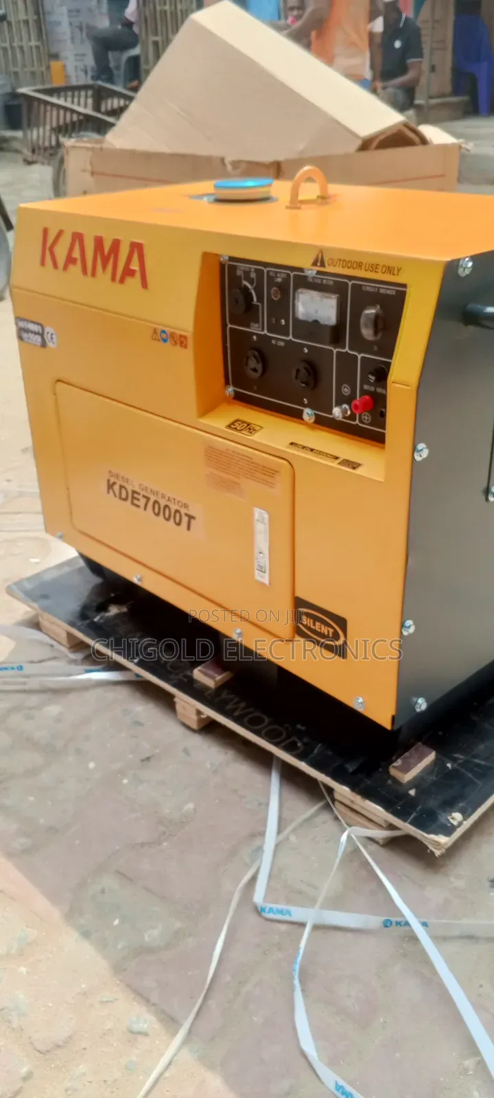 Kama Basil Generator 100% Copper Coin 8 Kva Original