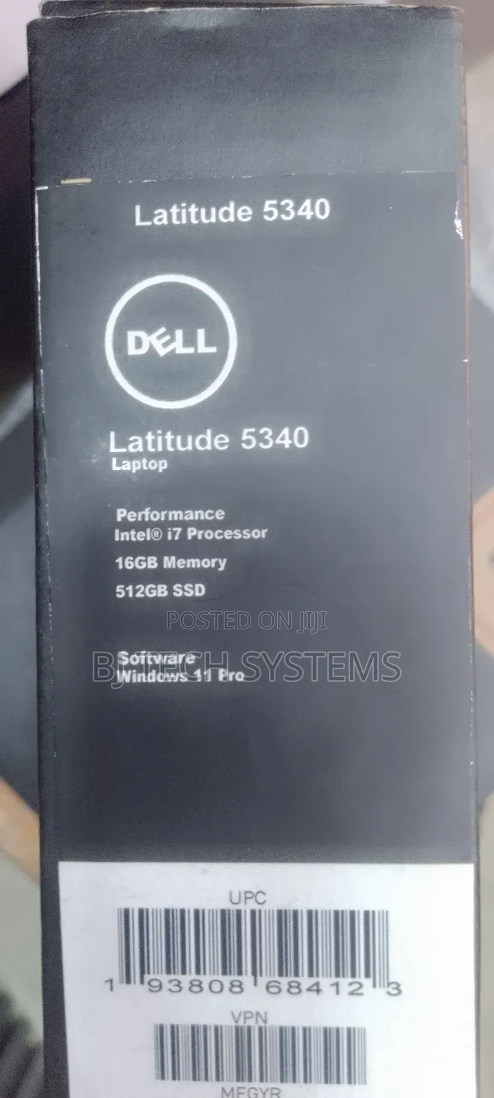 New Laptop Dell Latitude 5340 16GB Intel Core I7 SSD 512GB