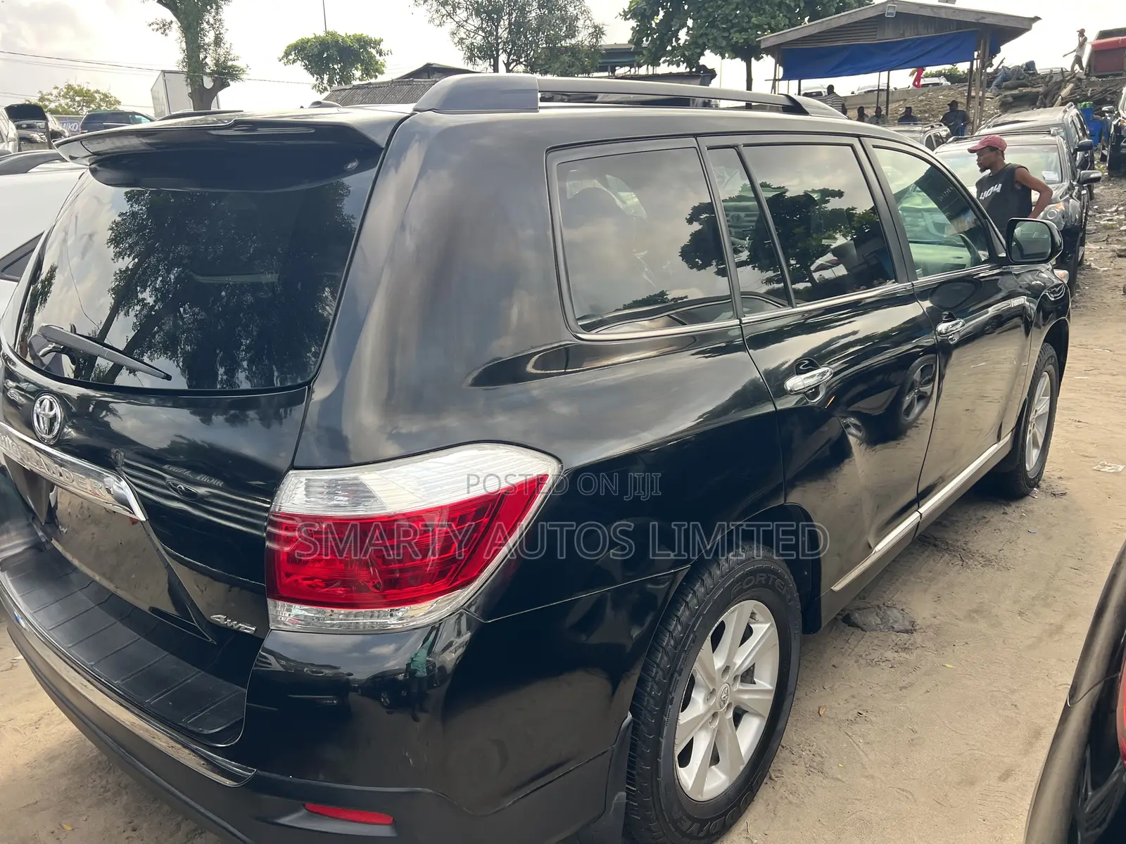Toyota Highlander Limited 3.5l 4WD 2013 Black