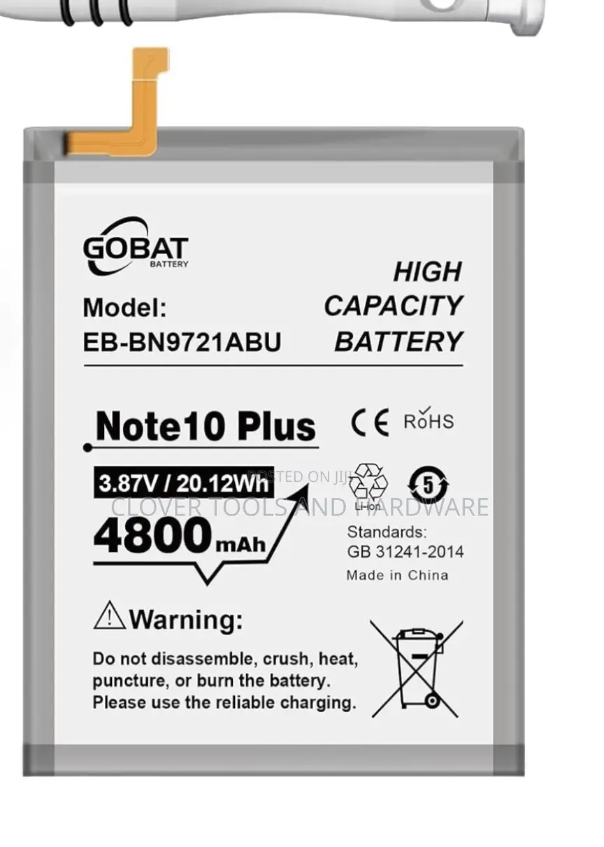 Original Replacement for Samsung Galaxy Note 10 Plus Battery, 4300mah