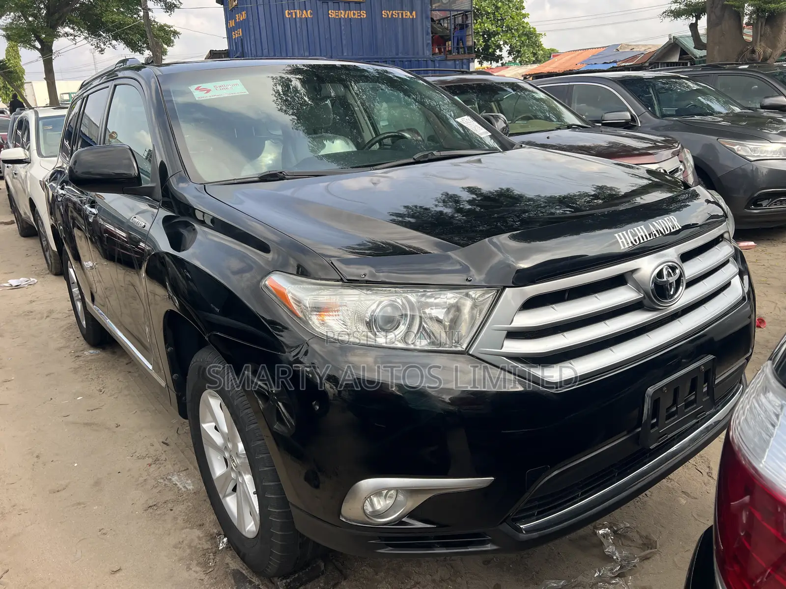 Toyota Highlander Limited 3.5l 4WD 2013 Black
