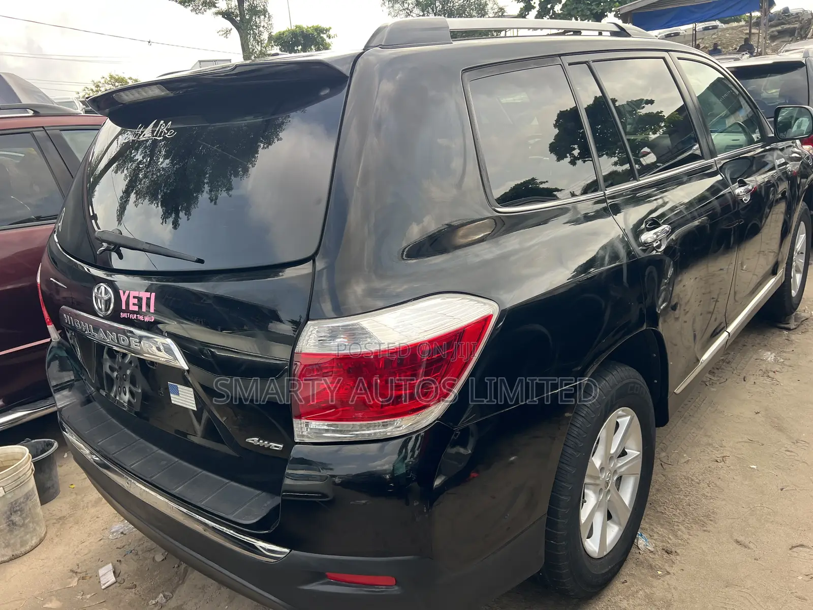Toyota Highlander Limited 3.5l 4WD 2013 Black