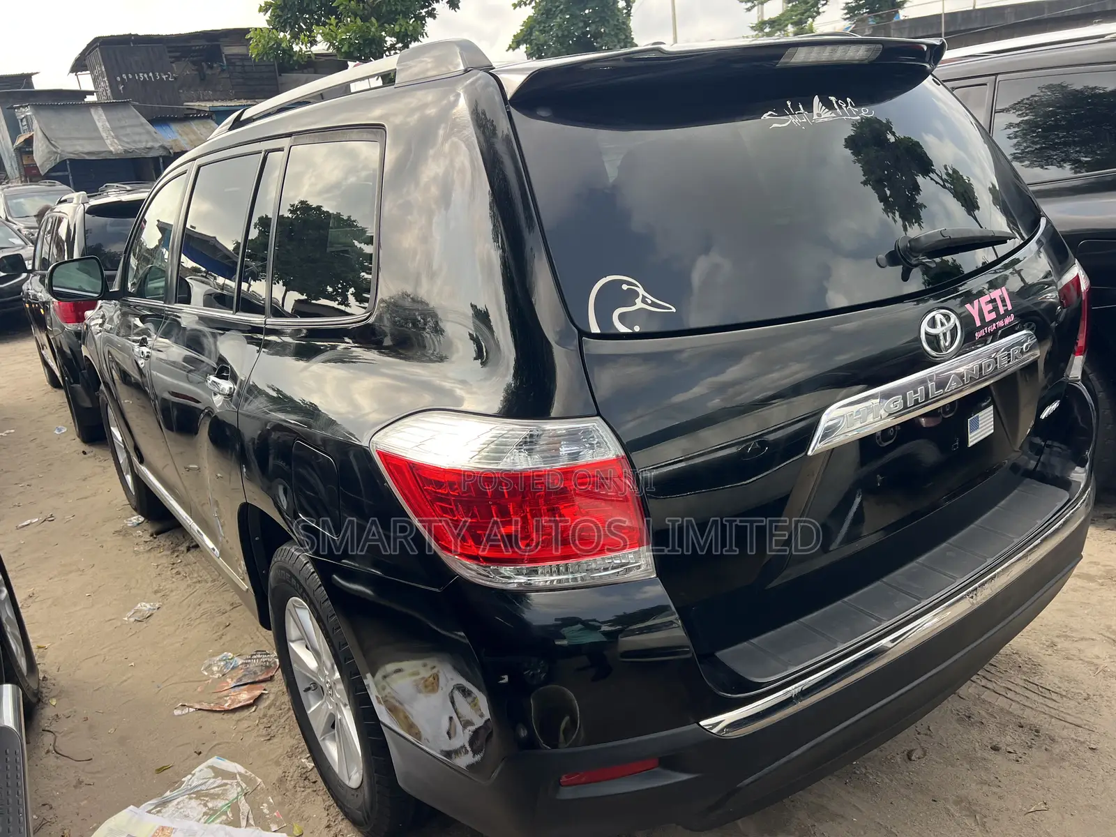 Toyota Highlander Limited 3.5l 4WD 2013 Black