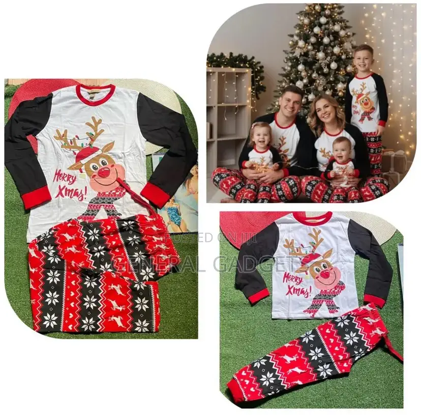Christmas Pj for Kids Adults