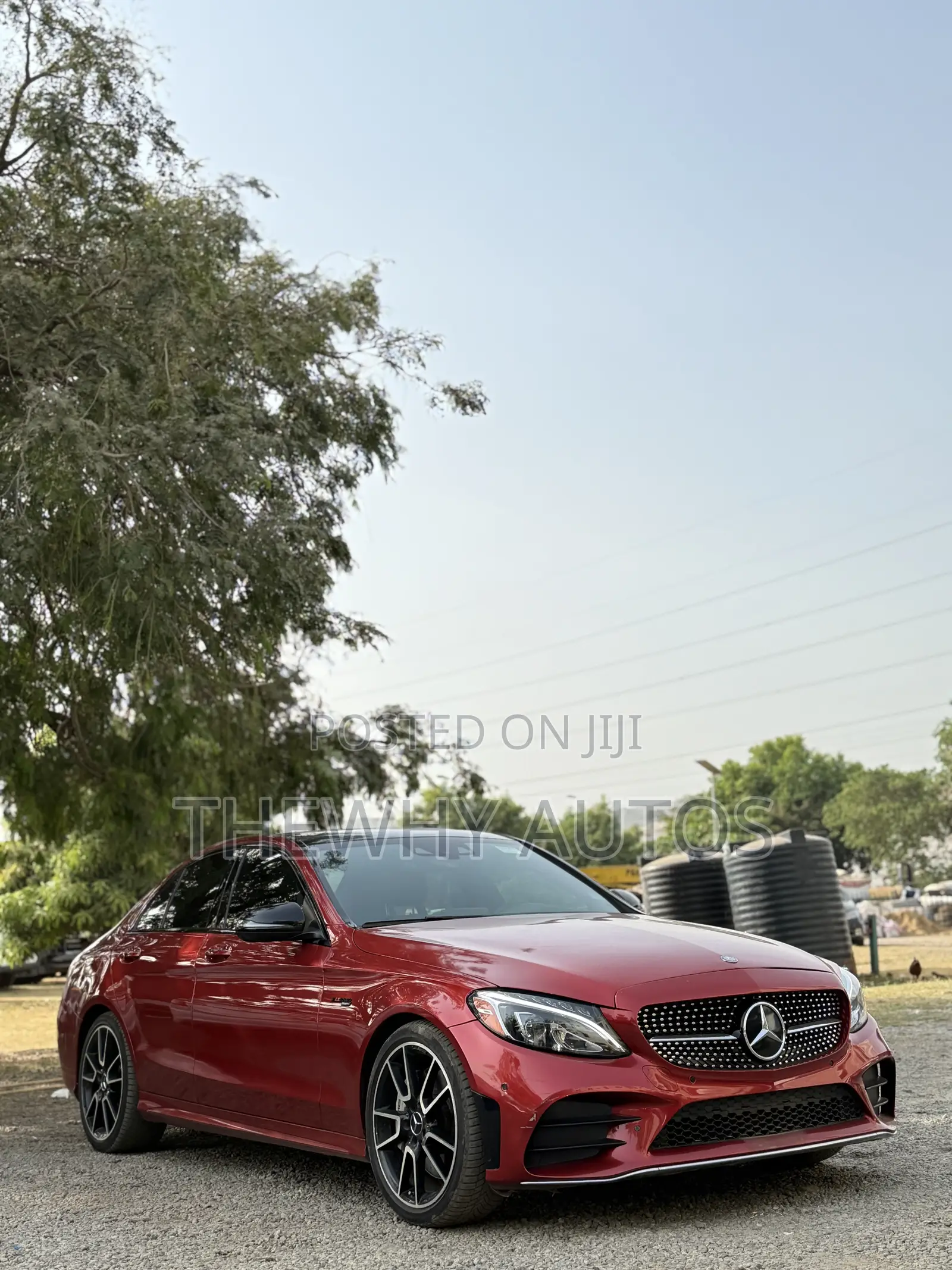Mercedes-Benz C43 4Matic Cabriolet AWD (3.0L V6 9AM) 2017 Burgundy