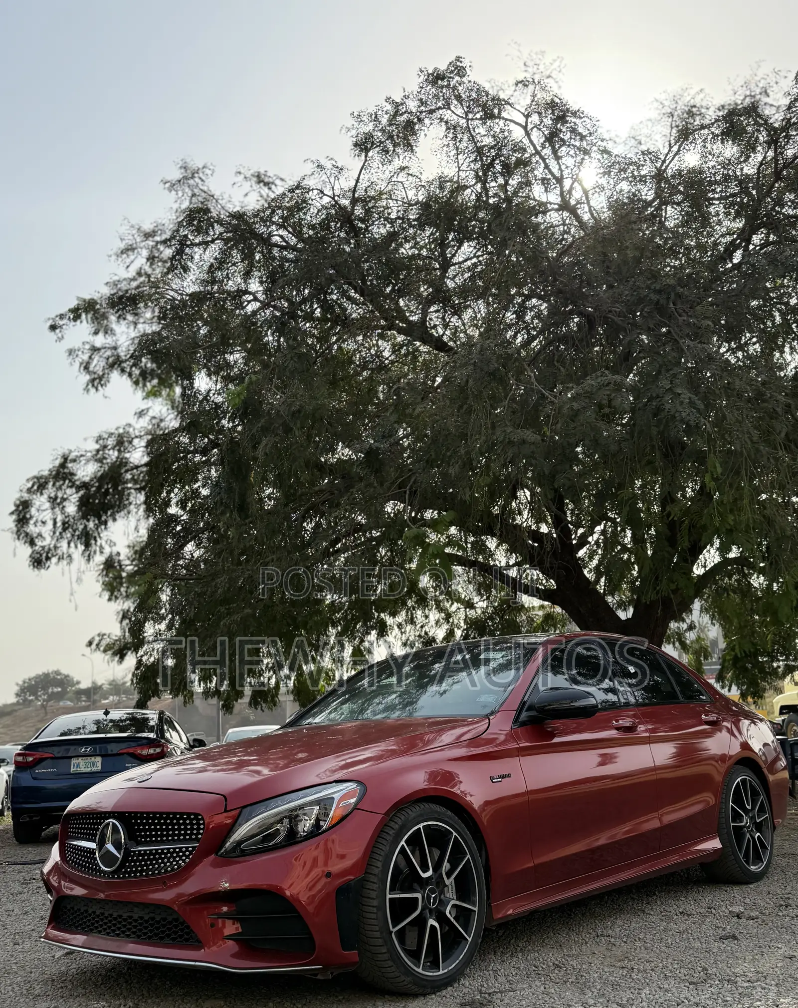 Mercedes-Benz C43 4Matic Cabriolet AWD (3.0L V6 9AM) 2017 Burgundy