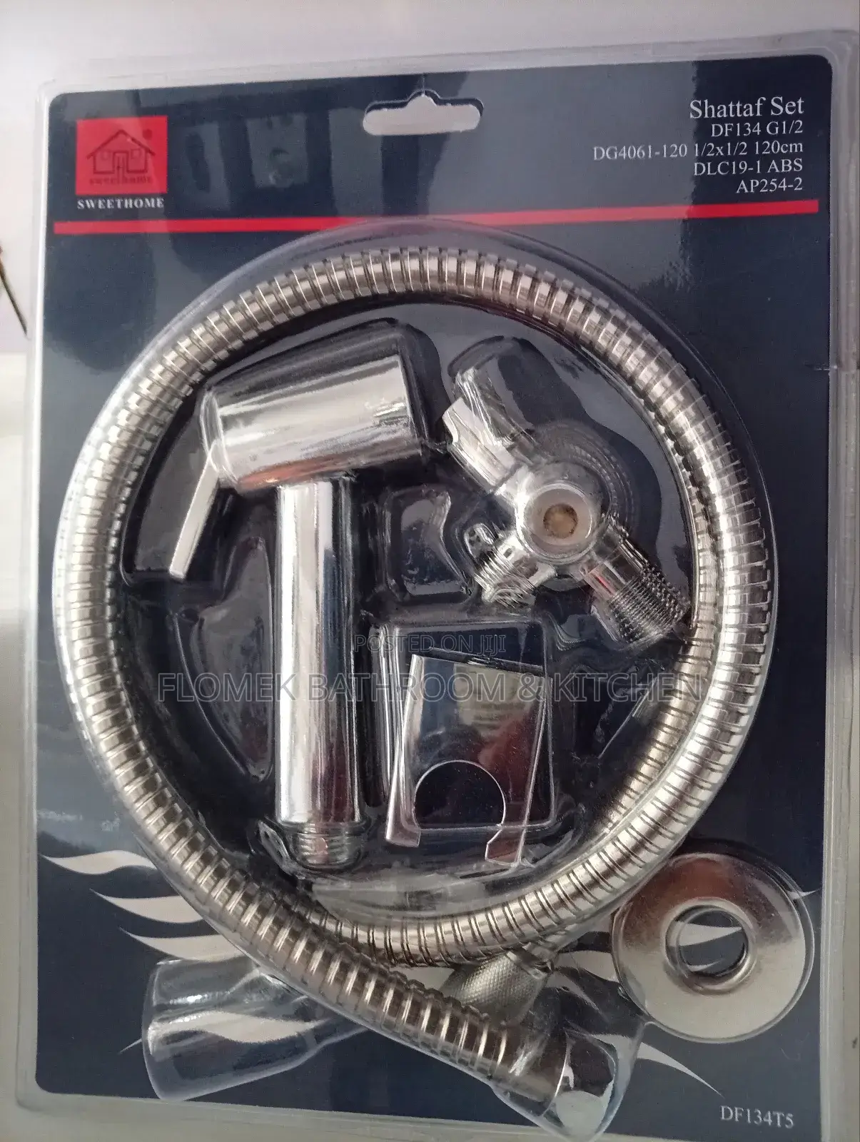 Sweet Home Shattaf Set With Tee Tap