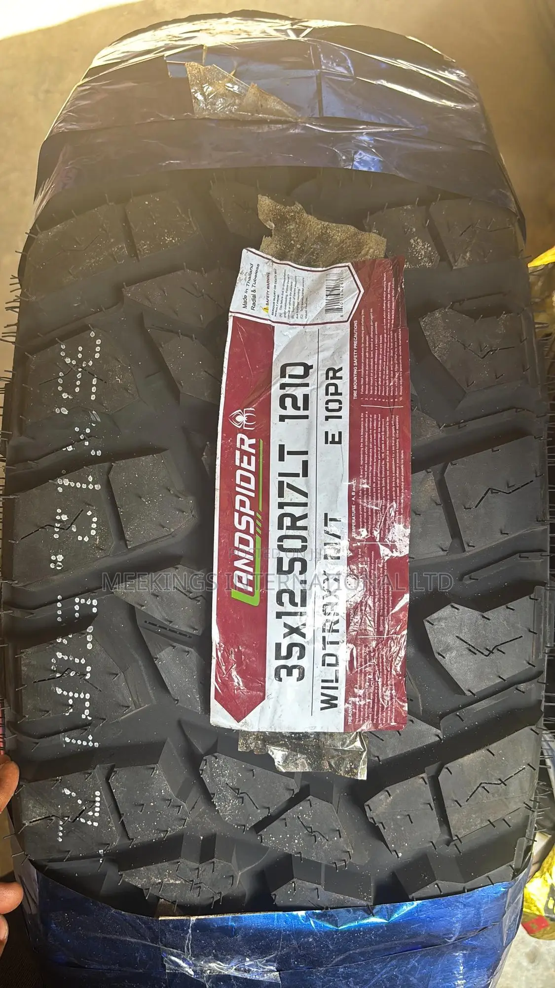 Thailand Made 35x12.50r17 Landspider Tyre Warranty for Offroad Cars
