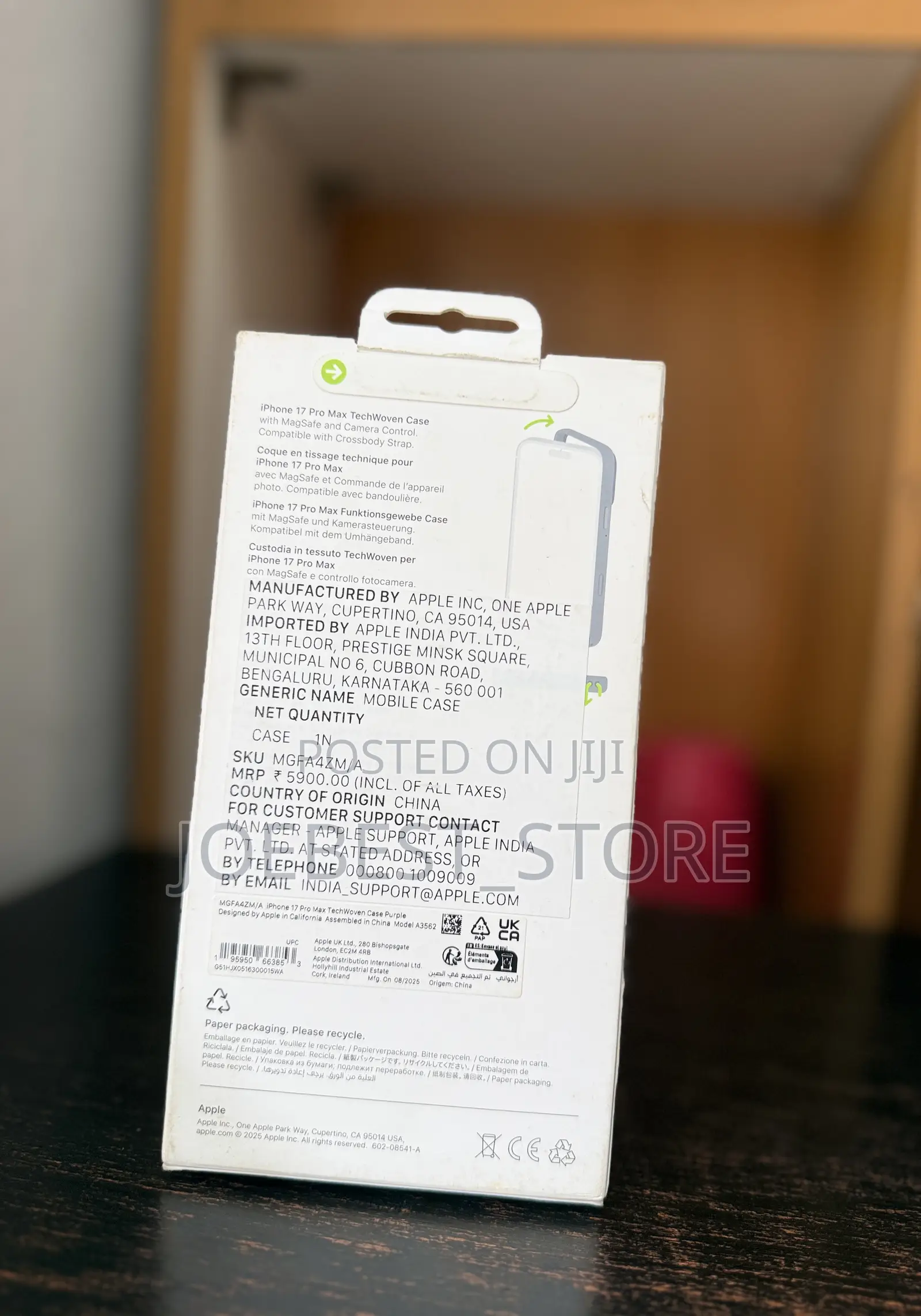 iPhone 17 Pro Max Tech Woven Case Magsafe Camera Control Directly From